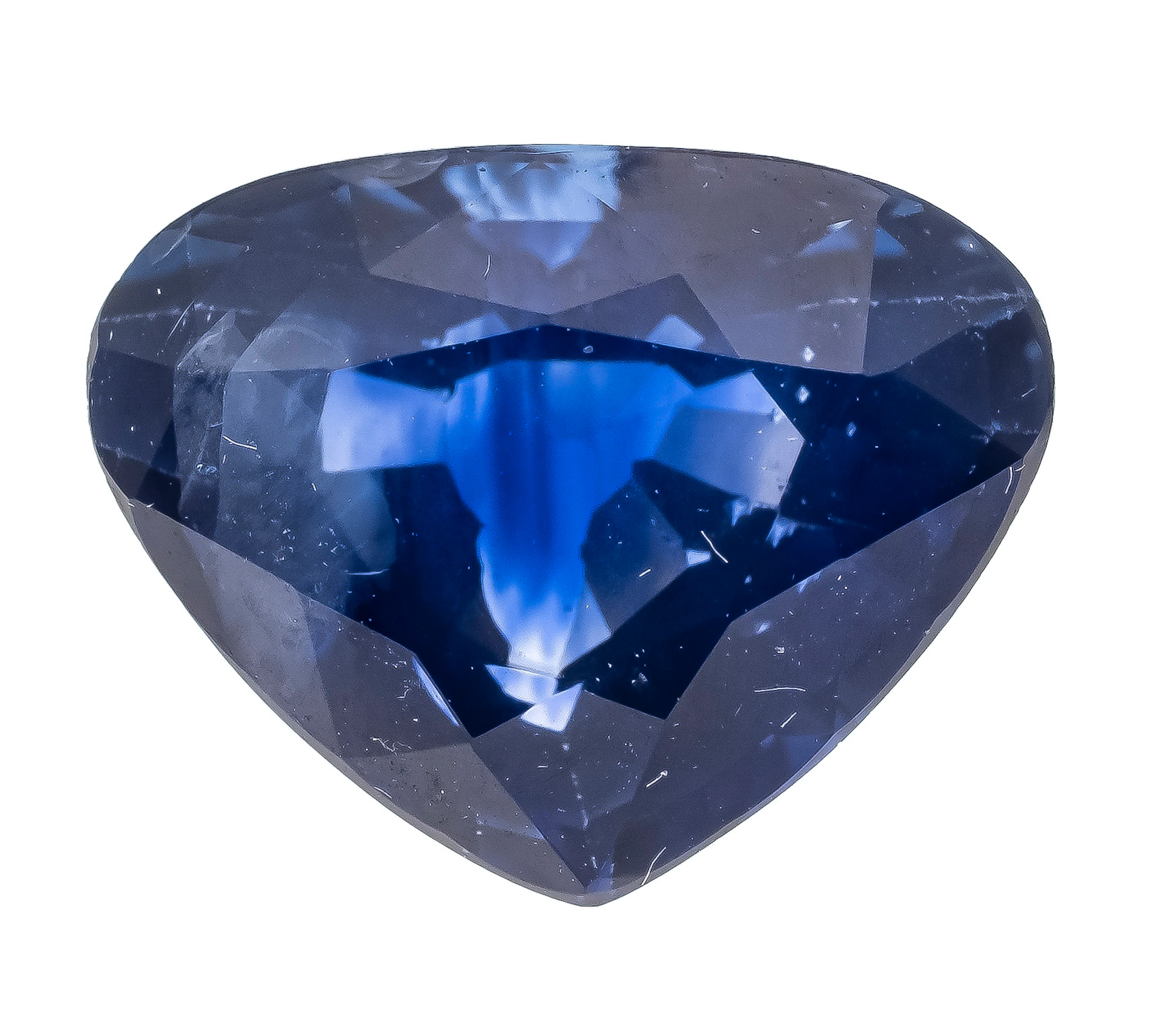 Saphir 3,30 ct, Tropfenschliff fa