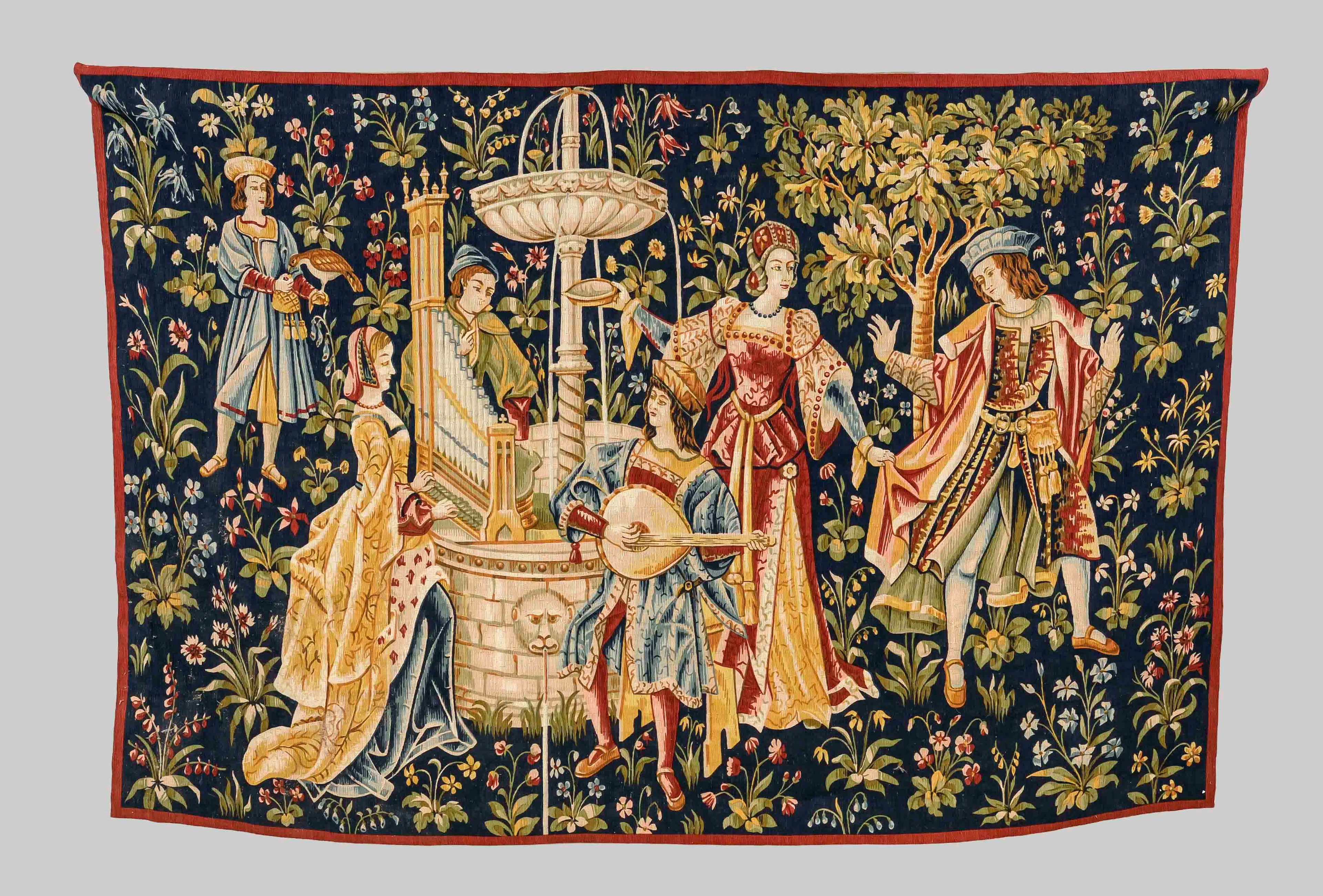 Tapisserie mit mittelalterlichem