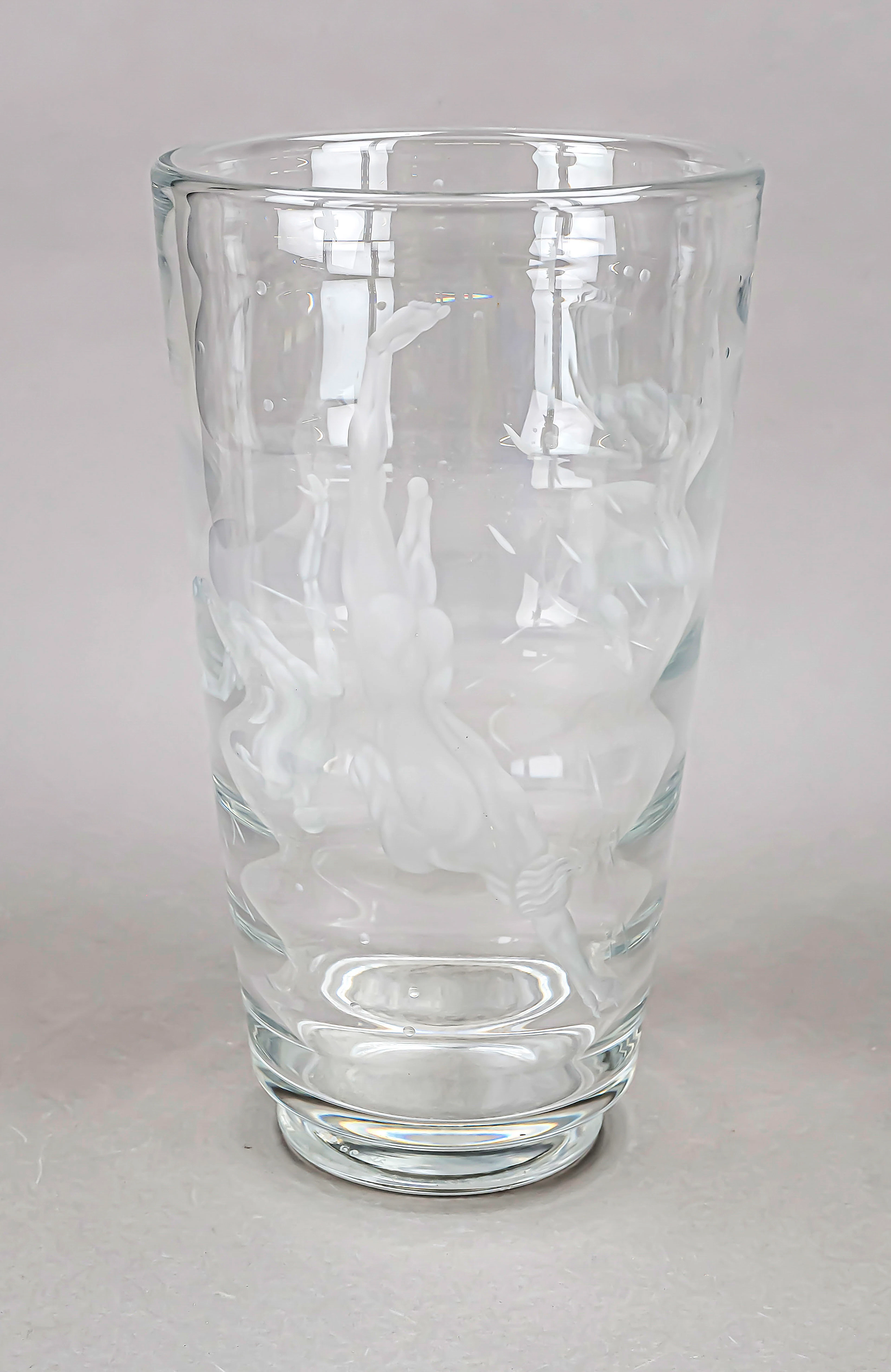Große Vase, Schweden, 20. Jh., Or