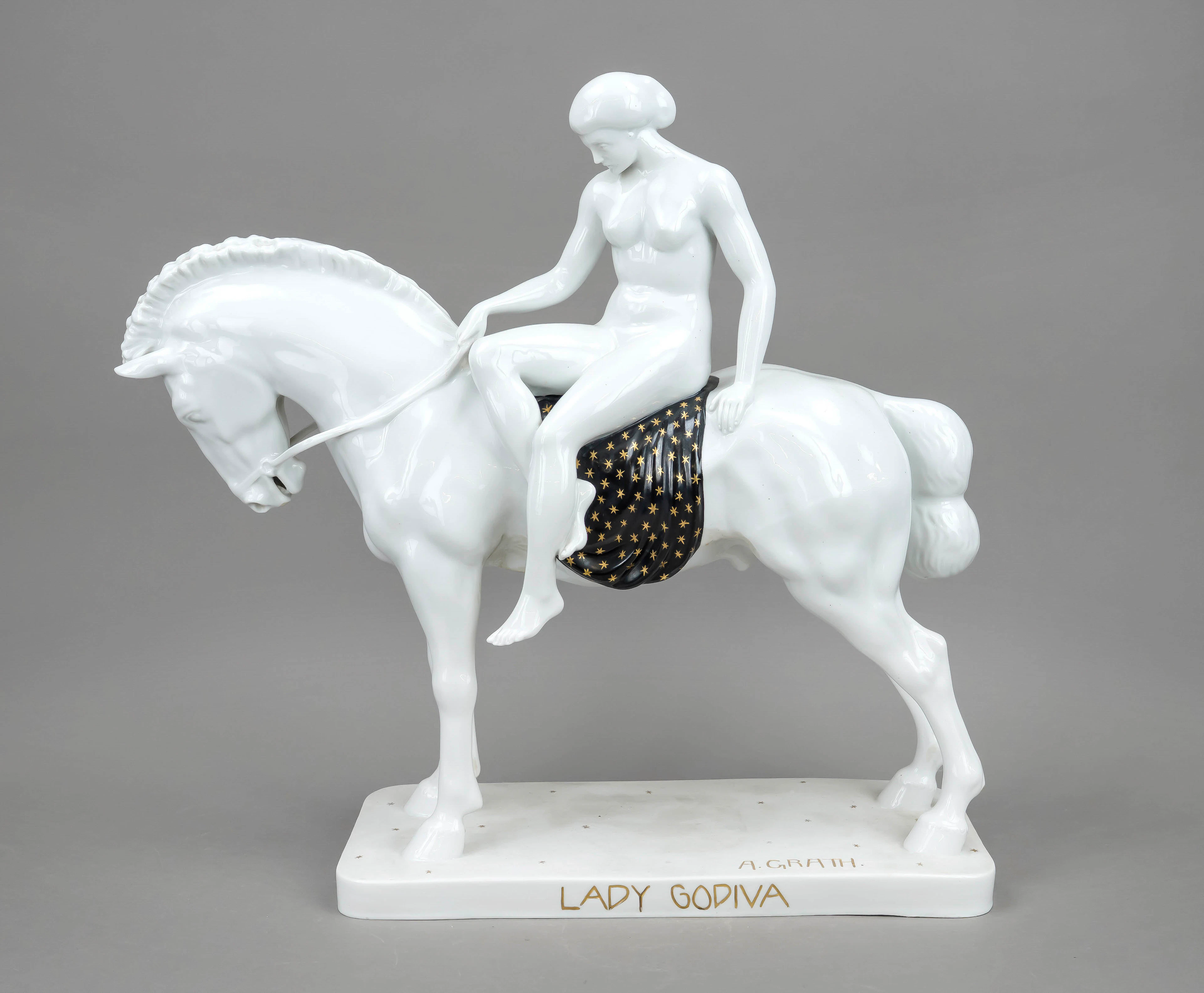 Lady Godiva, Fraureuth, Kunstabte