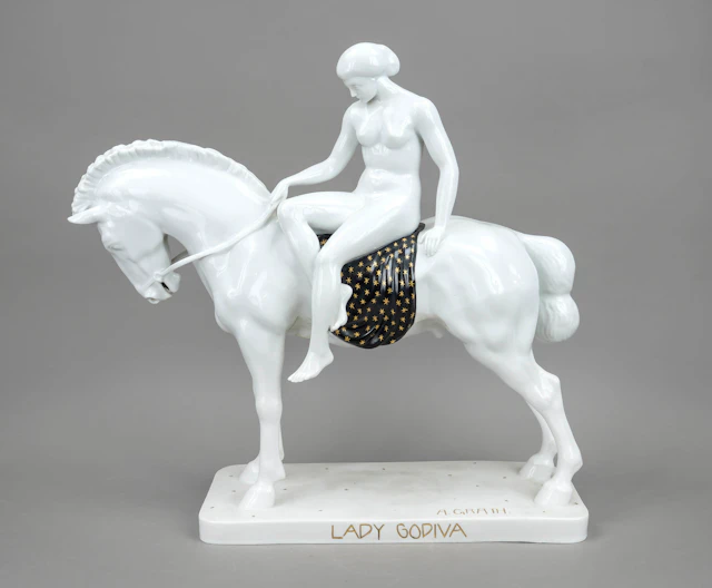Lady Godiva, Fraureuth, Kunstabte