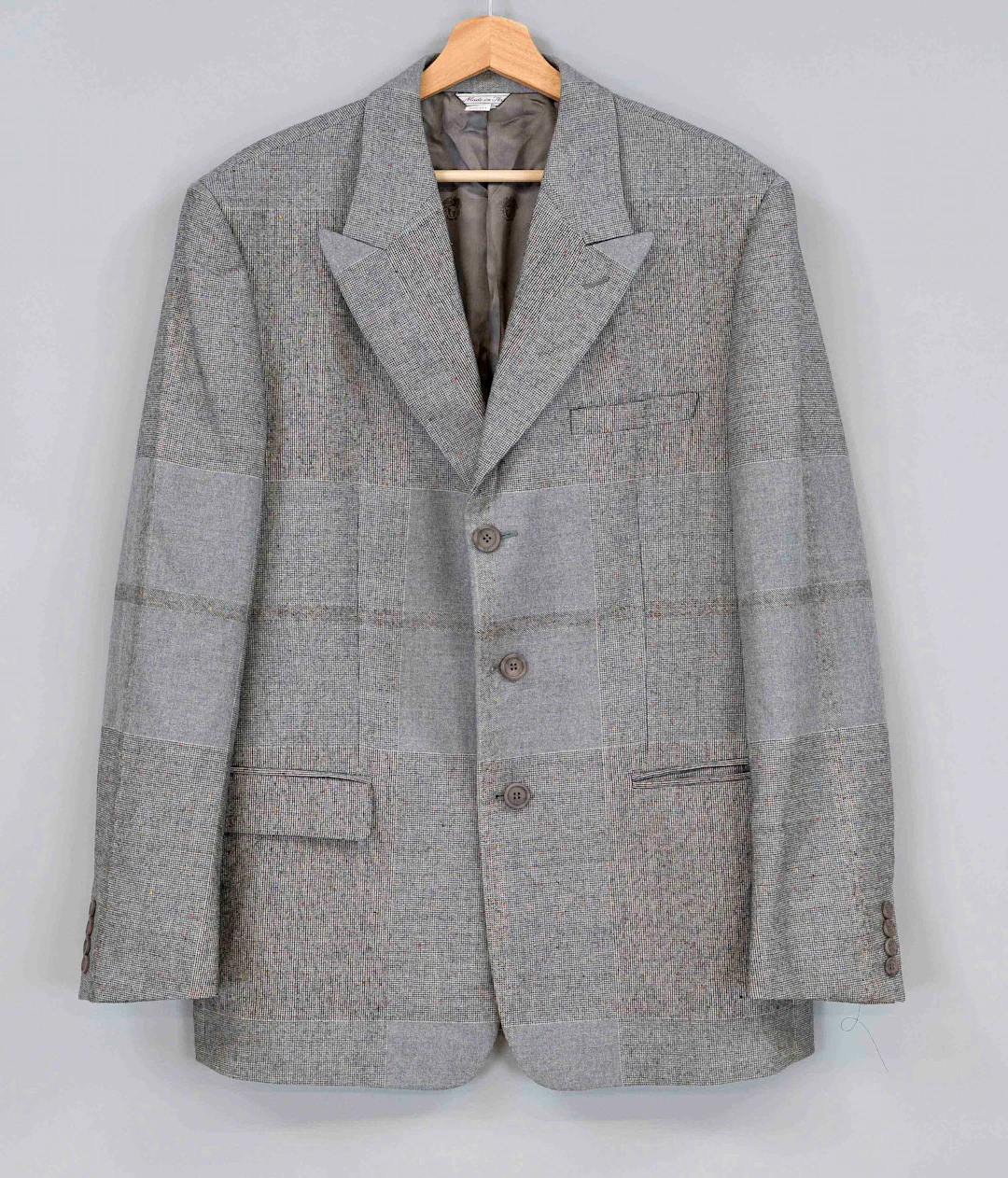 Versace, graugemustertes Sakko