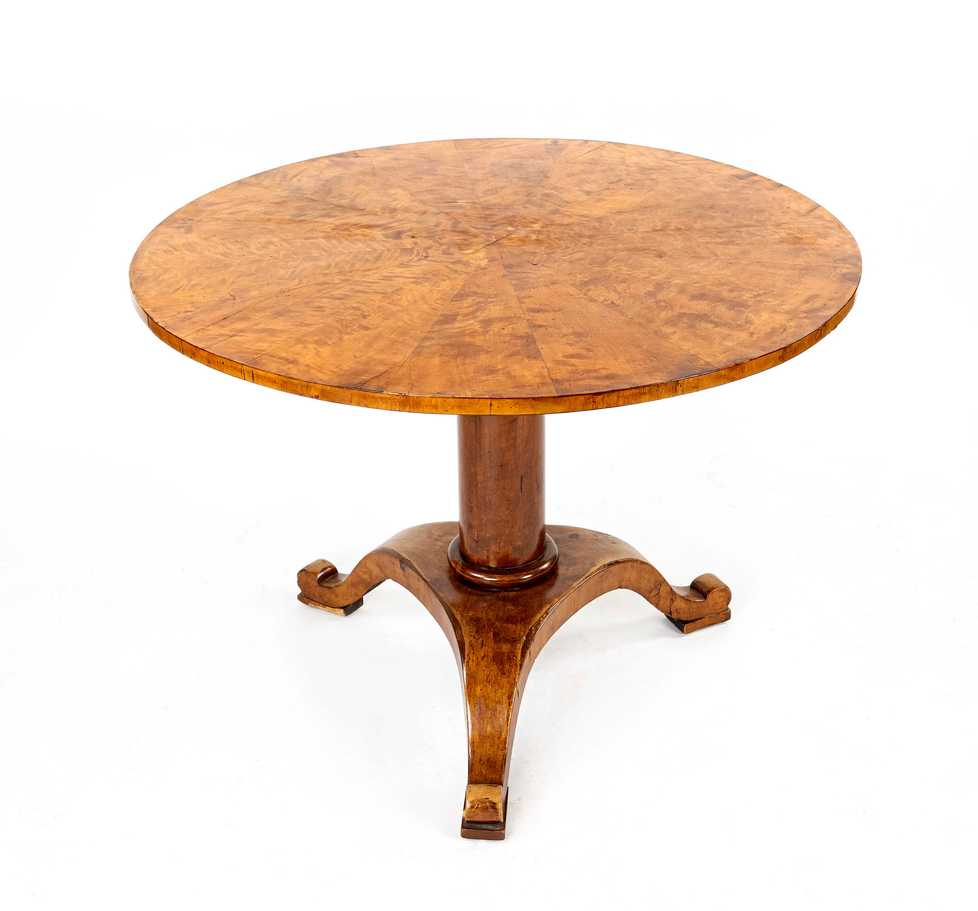 Runder Biedermeier-Tisch um 1820
