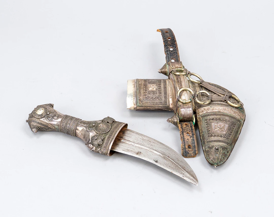 Krummdolch Jambia, Jemen 19./20.