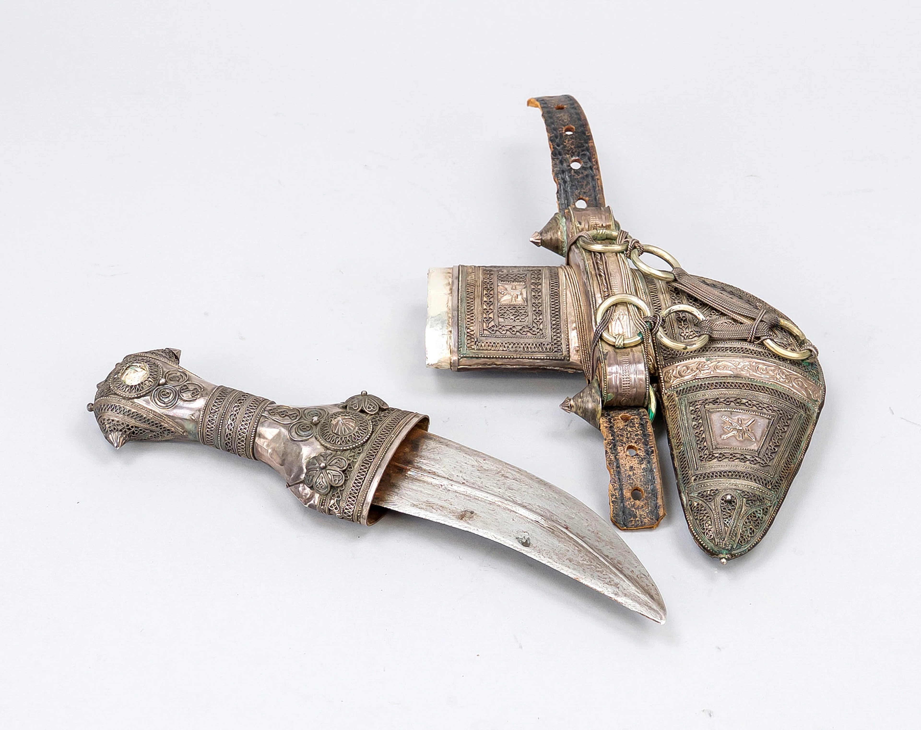 Krummdolch Jambia, Jemen 19./20.