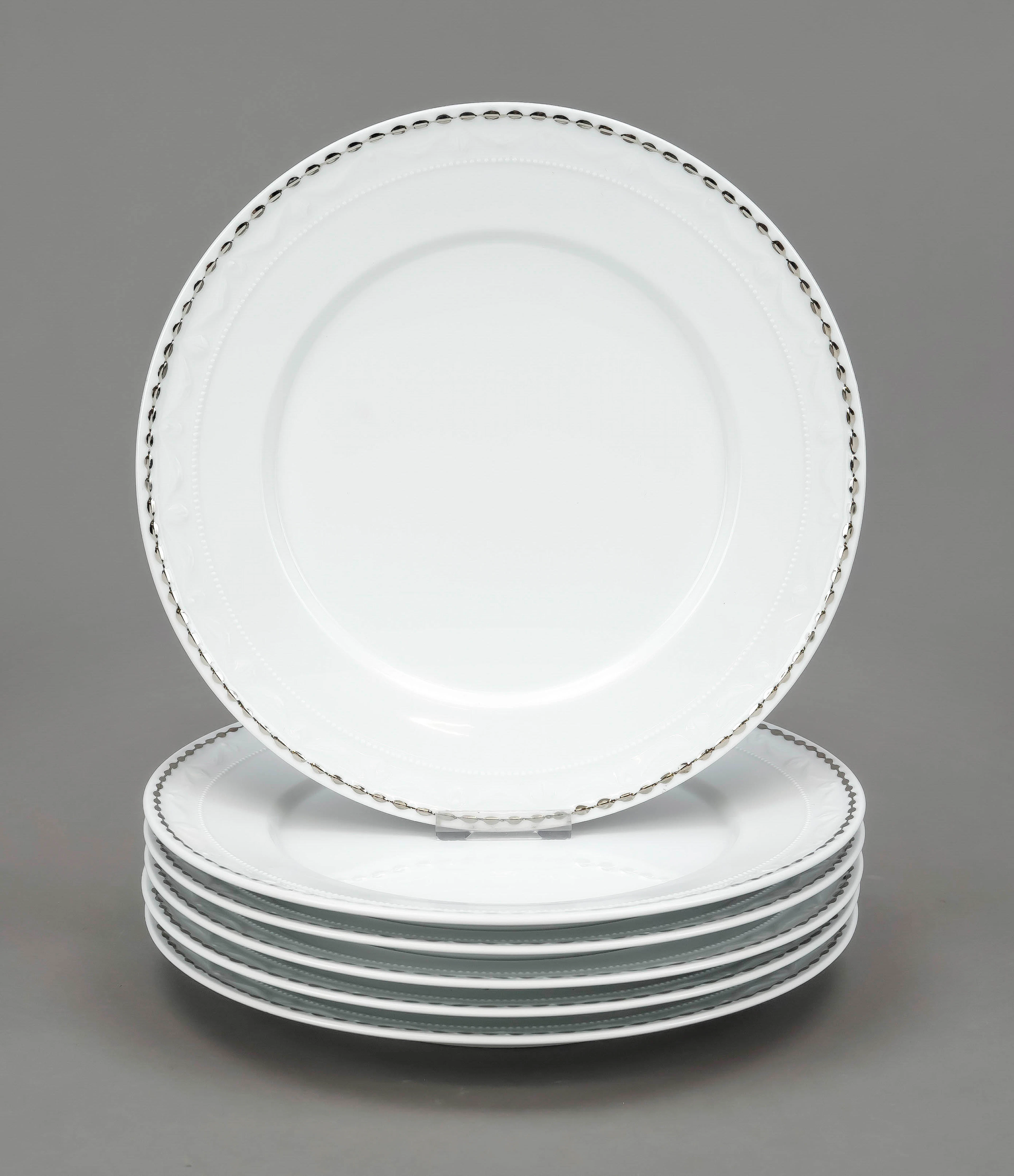 6 Gourmet-/Platzteller, KPM Berli