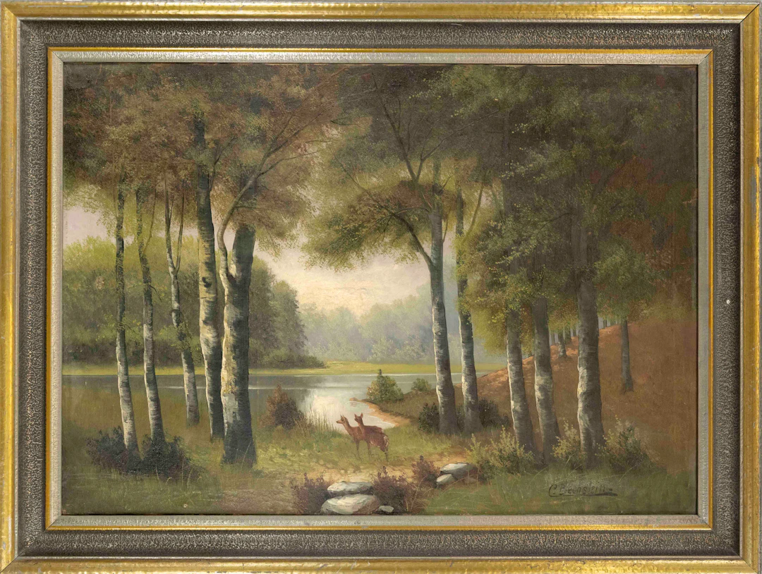 C. Bechstein, dt. Maler um 1900