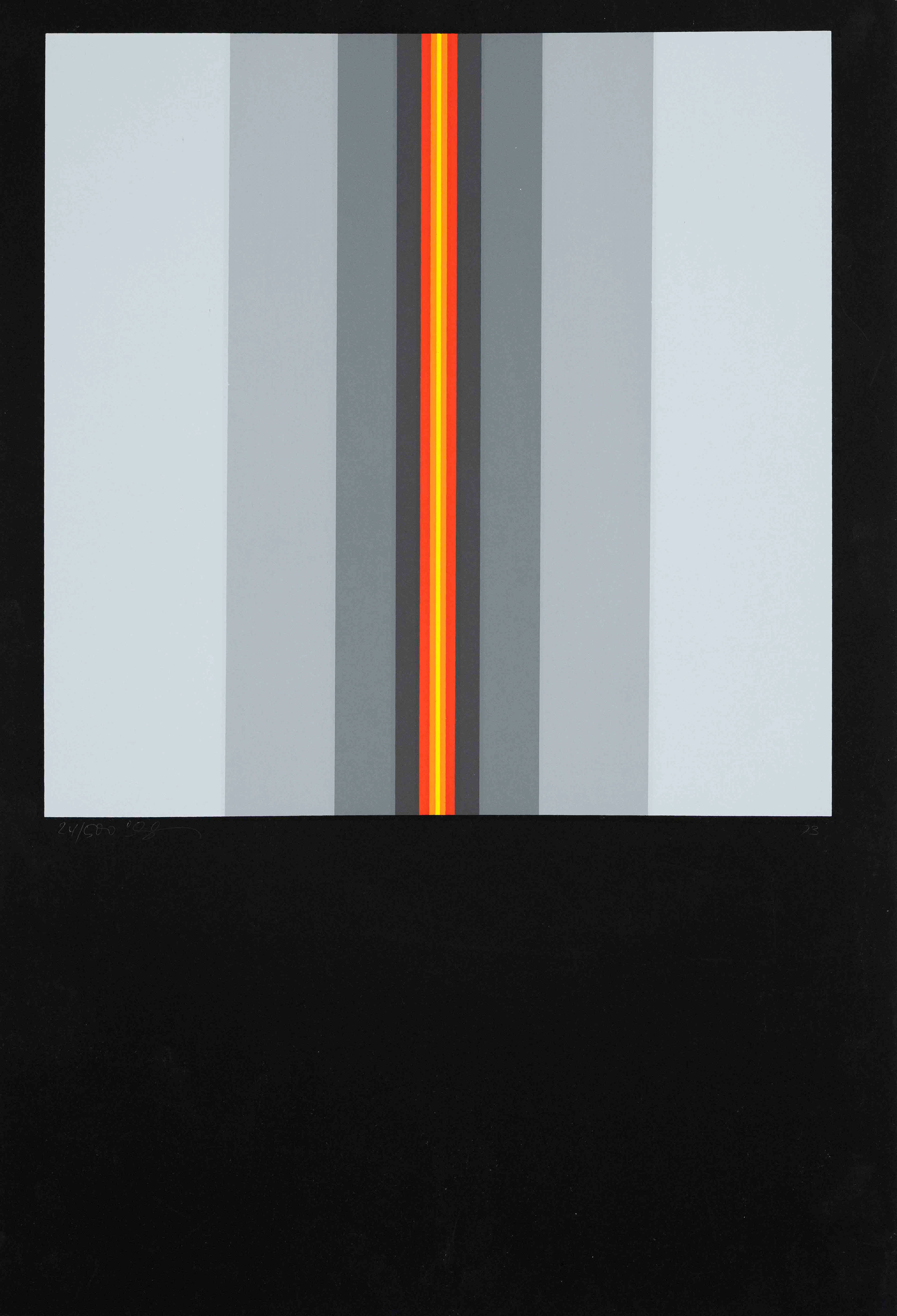 Konvolut von 12 Serigraphien vers