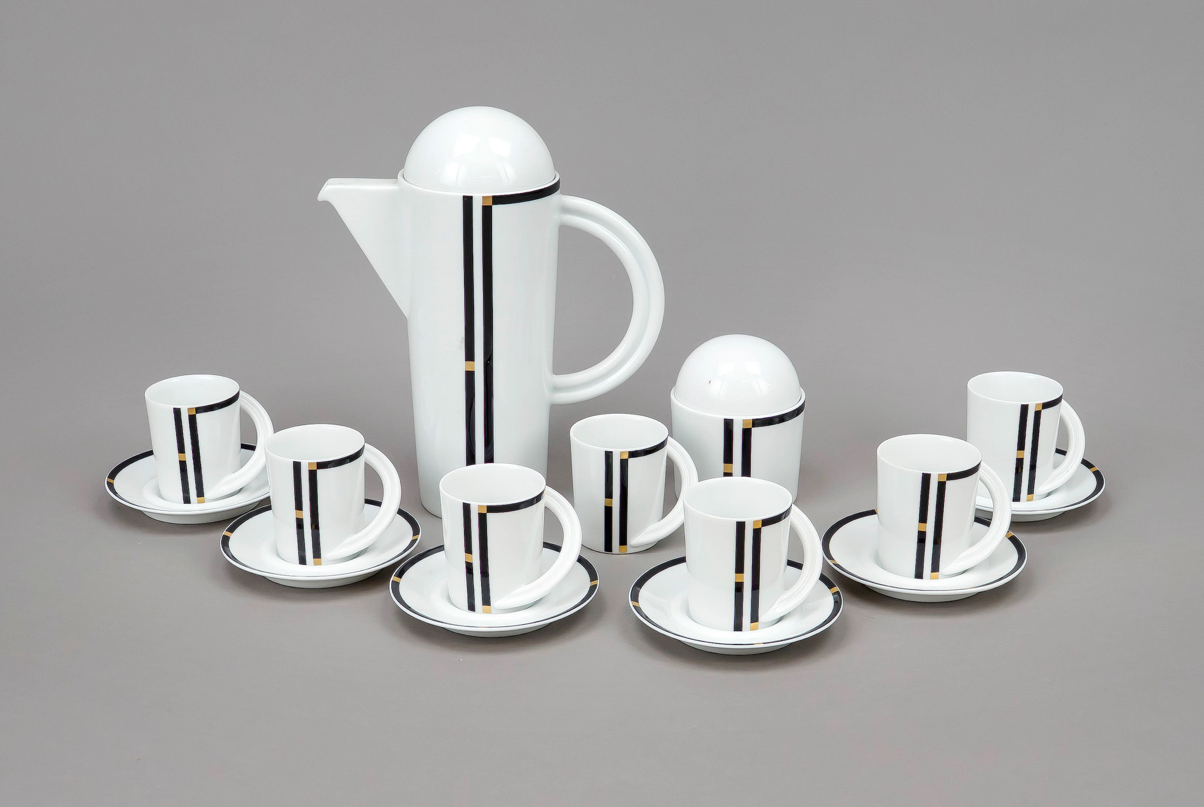 Espresso-Set für 6 Personen, 15-t