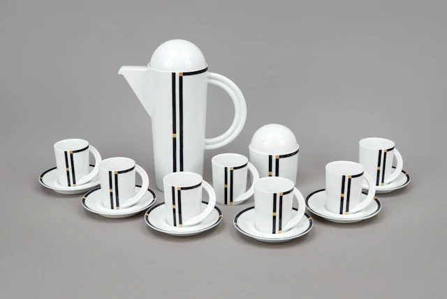 Espresso-Set für 6 Personen, 15-t