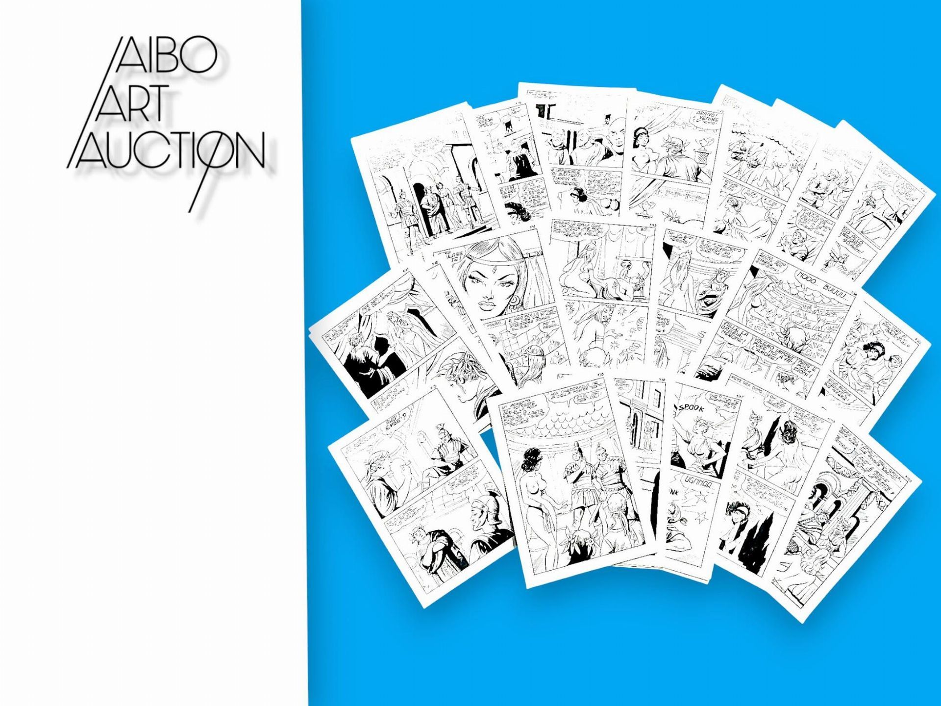 Renzo Barbieri (script) / Studio Rosi (art) Pompea # 9 Anno - Lot 123