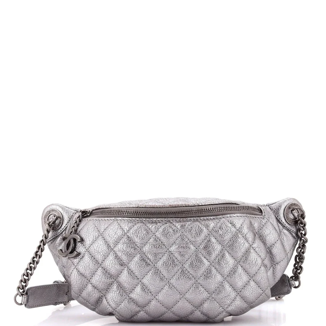 Chanel Banane Waist Bag in Quilted Leather