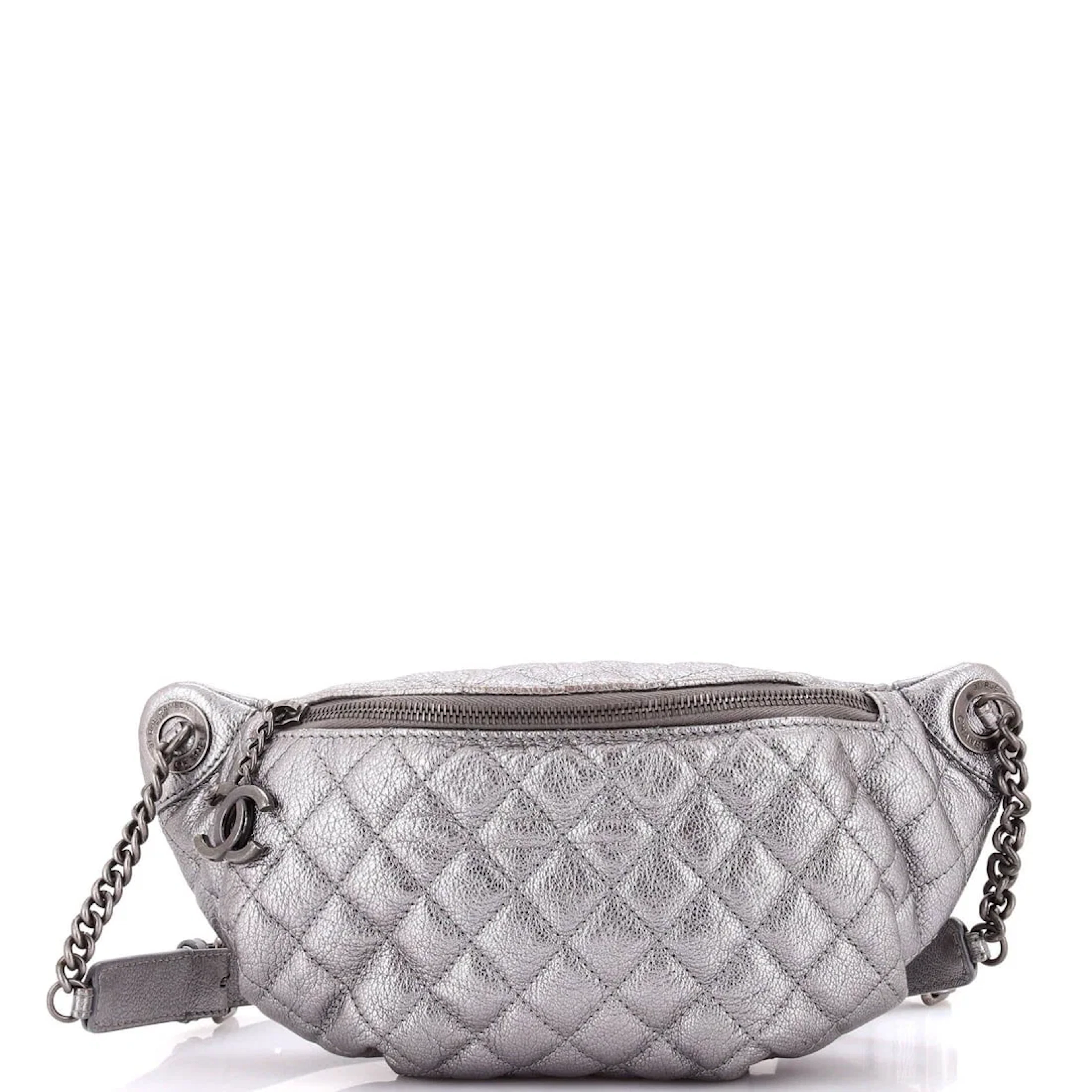 Chanel Banane Waist Bag in Quilted Leather