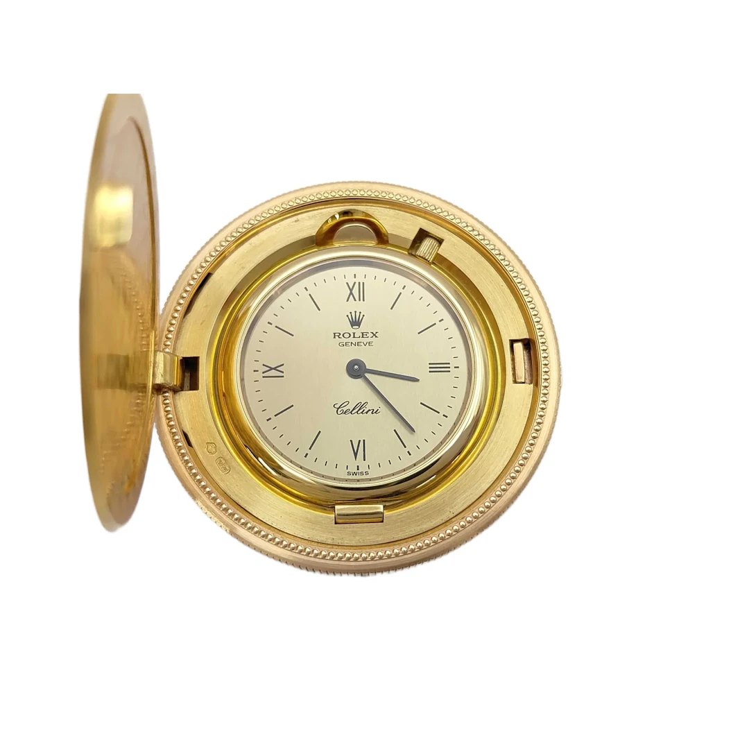 Rolex Cellini 18K Gold Coin Pocket Watch with 1904 Liberty Coin