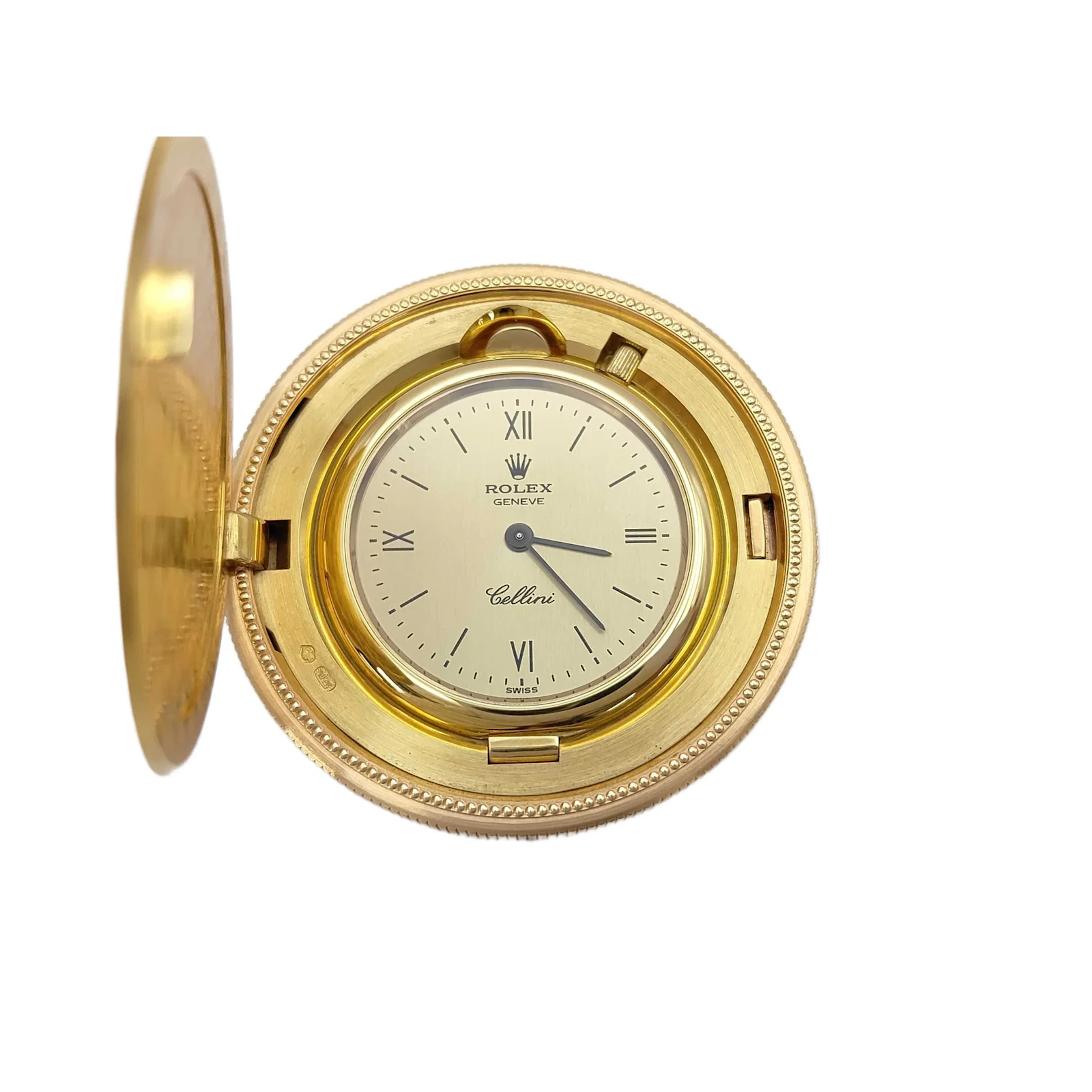 Rolex Cellini 18K Gold Coin Pocket Watch with 1904 Liberty Coin