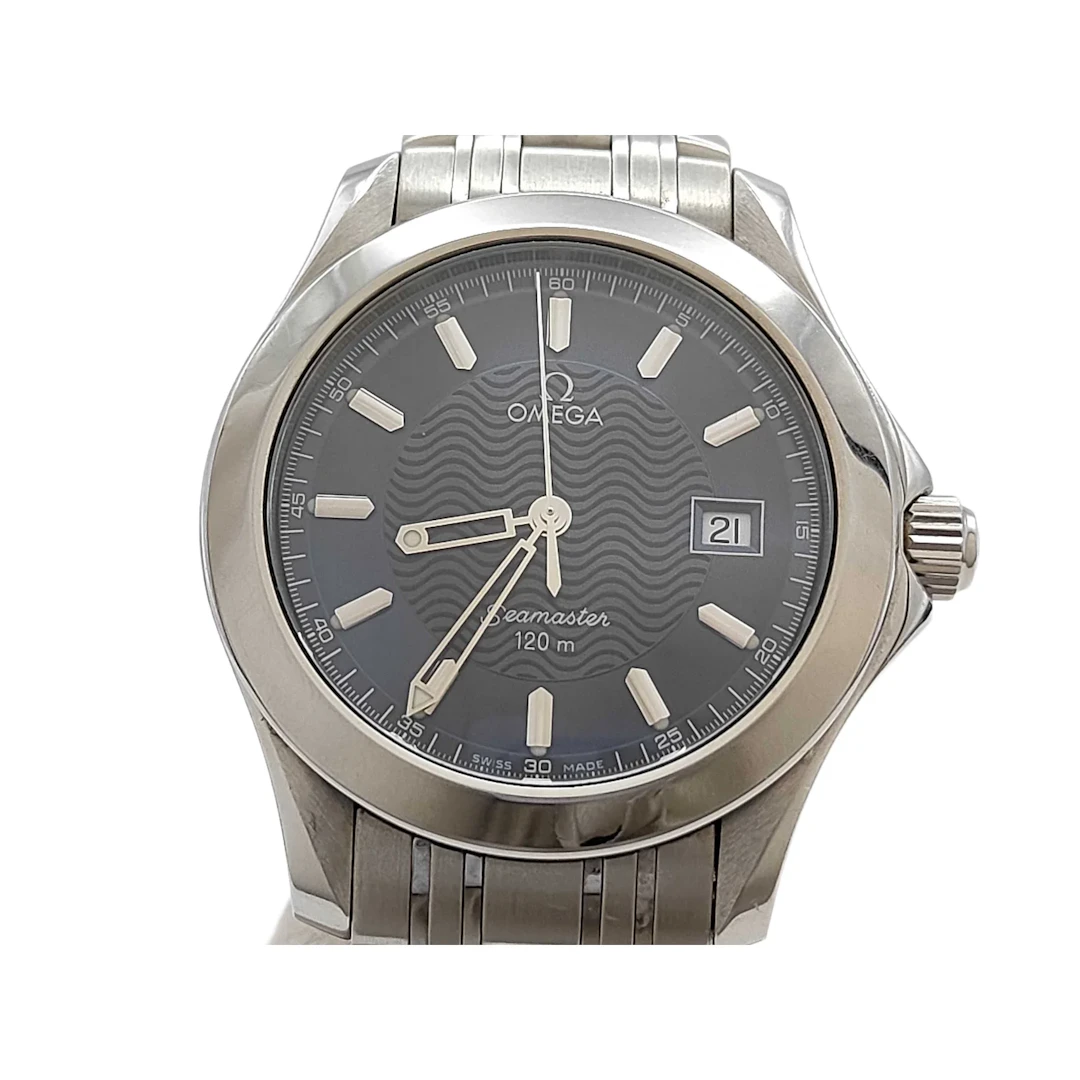 Omega Seamaster Blue Dial Quartz Mens Watch - Model 251181 58170019