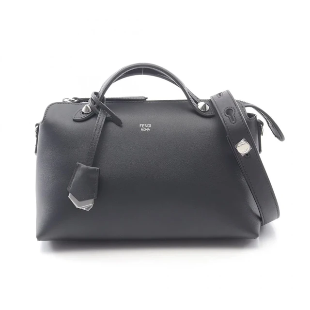 Fendi By The Way Medium Black Leather Handbag
