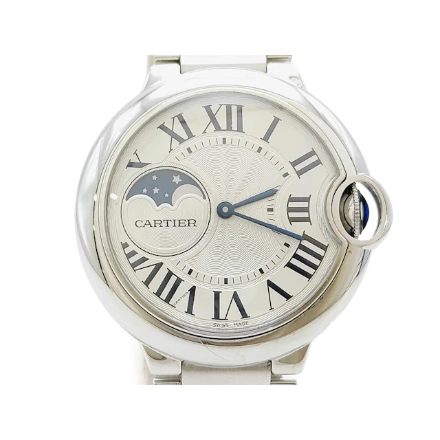 Cartier Ballon Bleu WSBB0021 Automatic Mens Watch with Moon Phase Indicator