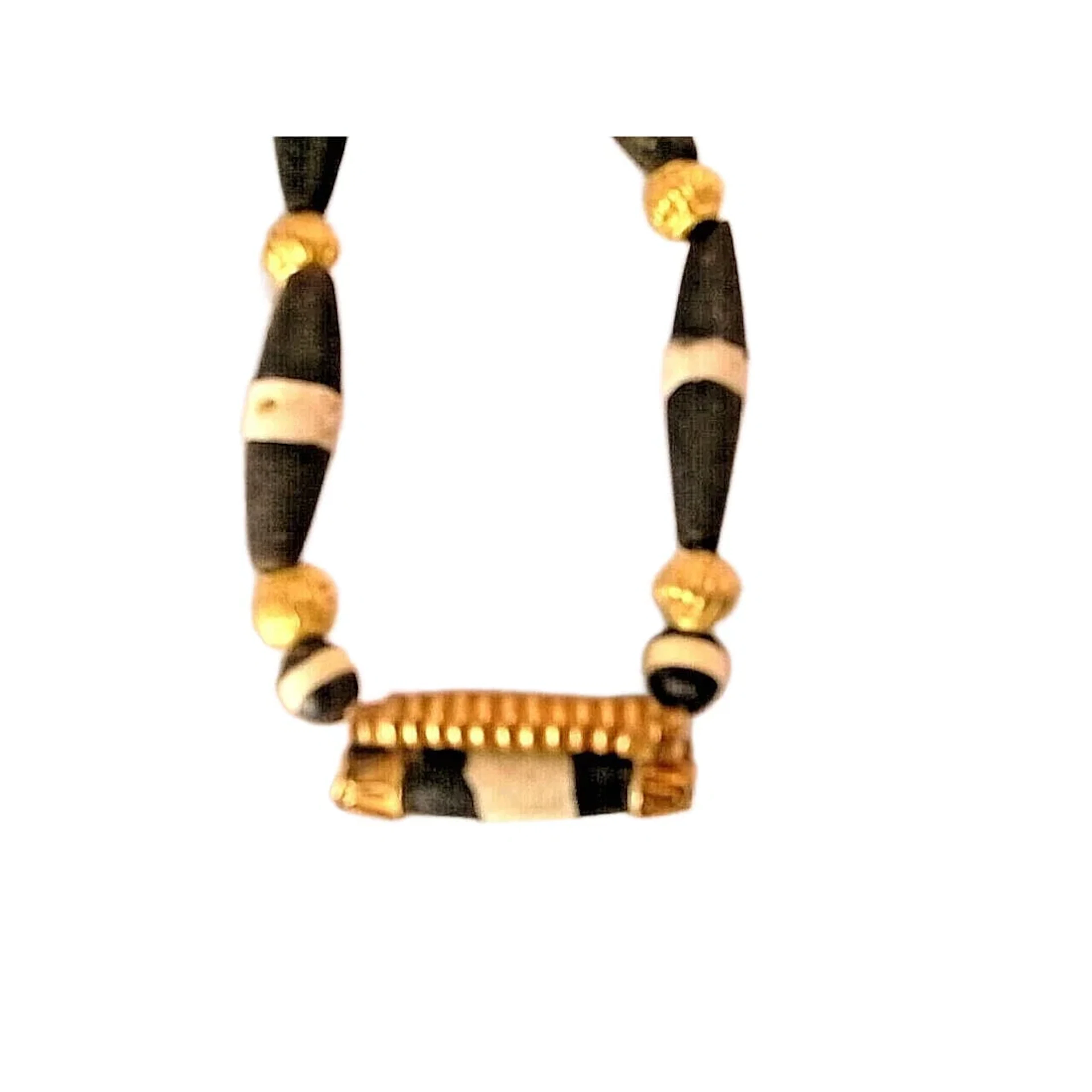 Ancient Glass Beads Necklace, 1st Mill BC