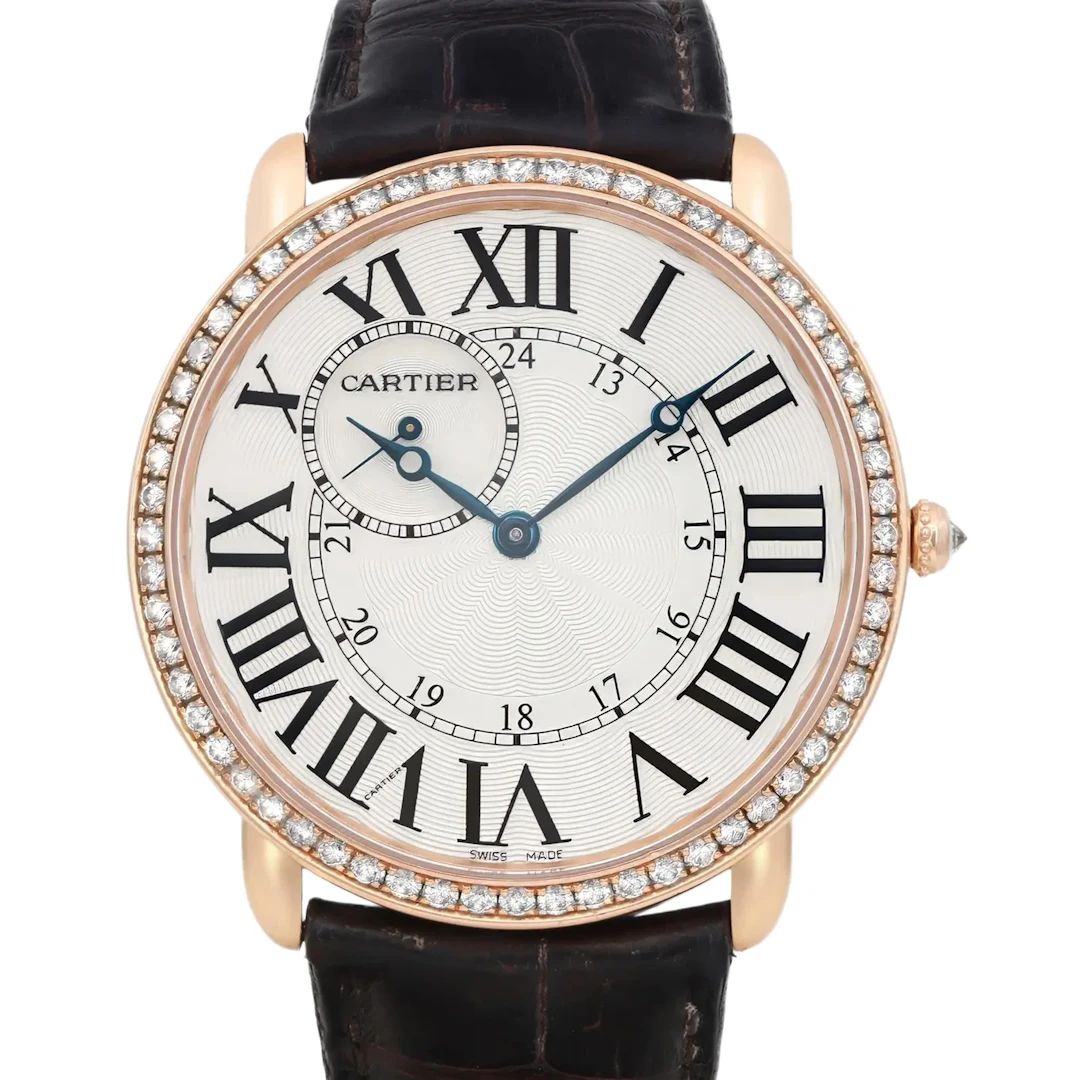 Cartier Ronde Louis 18K Rose Gold Watch