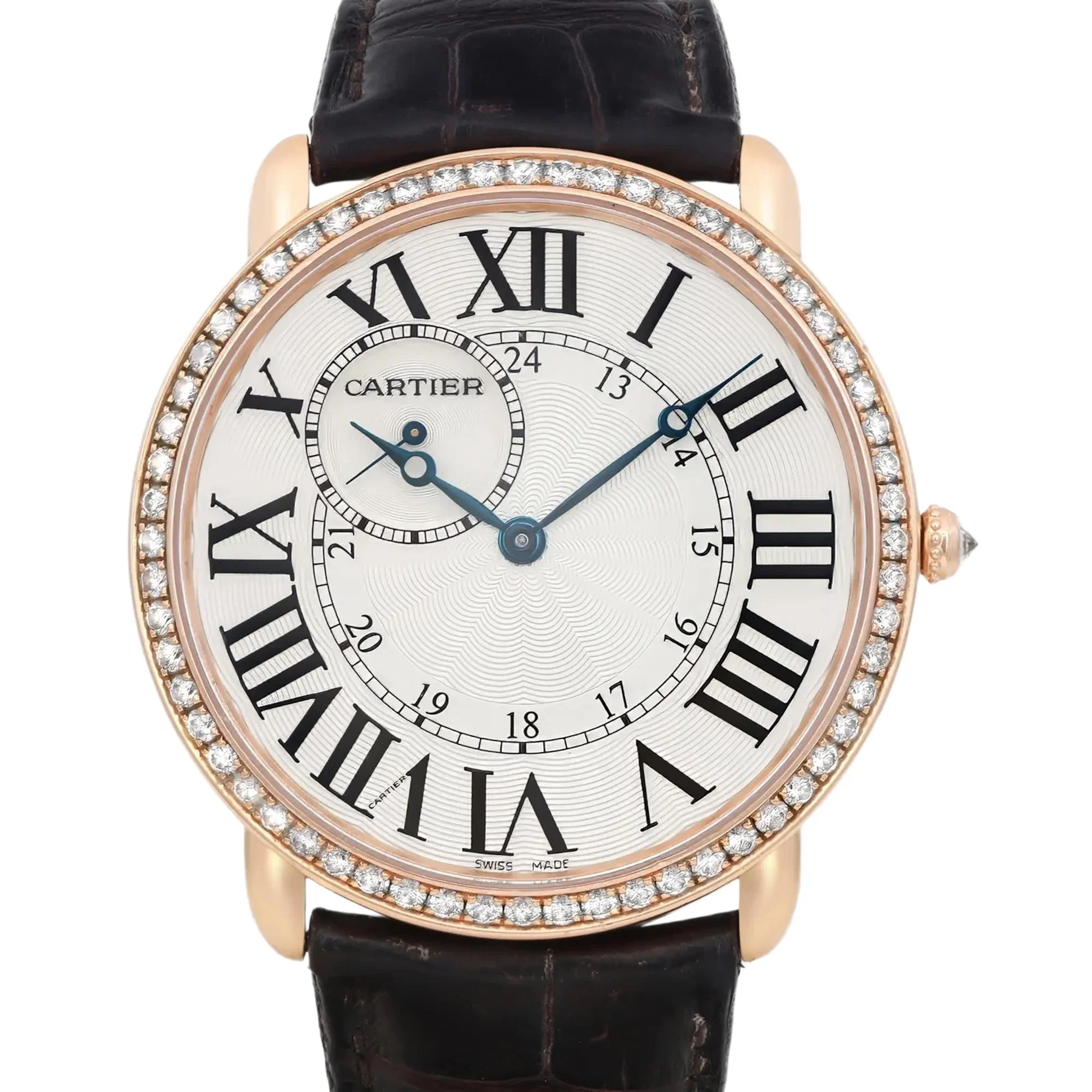 Cartier Ronde Louis 18K Rose Gold Watch