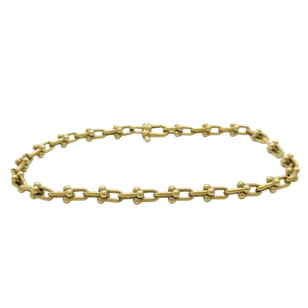 Tiffany & Co. HardWear Micro Link 18K Yellow Gold Bracelet