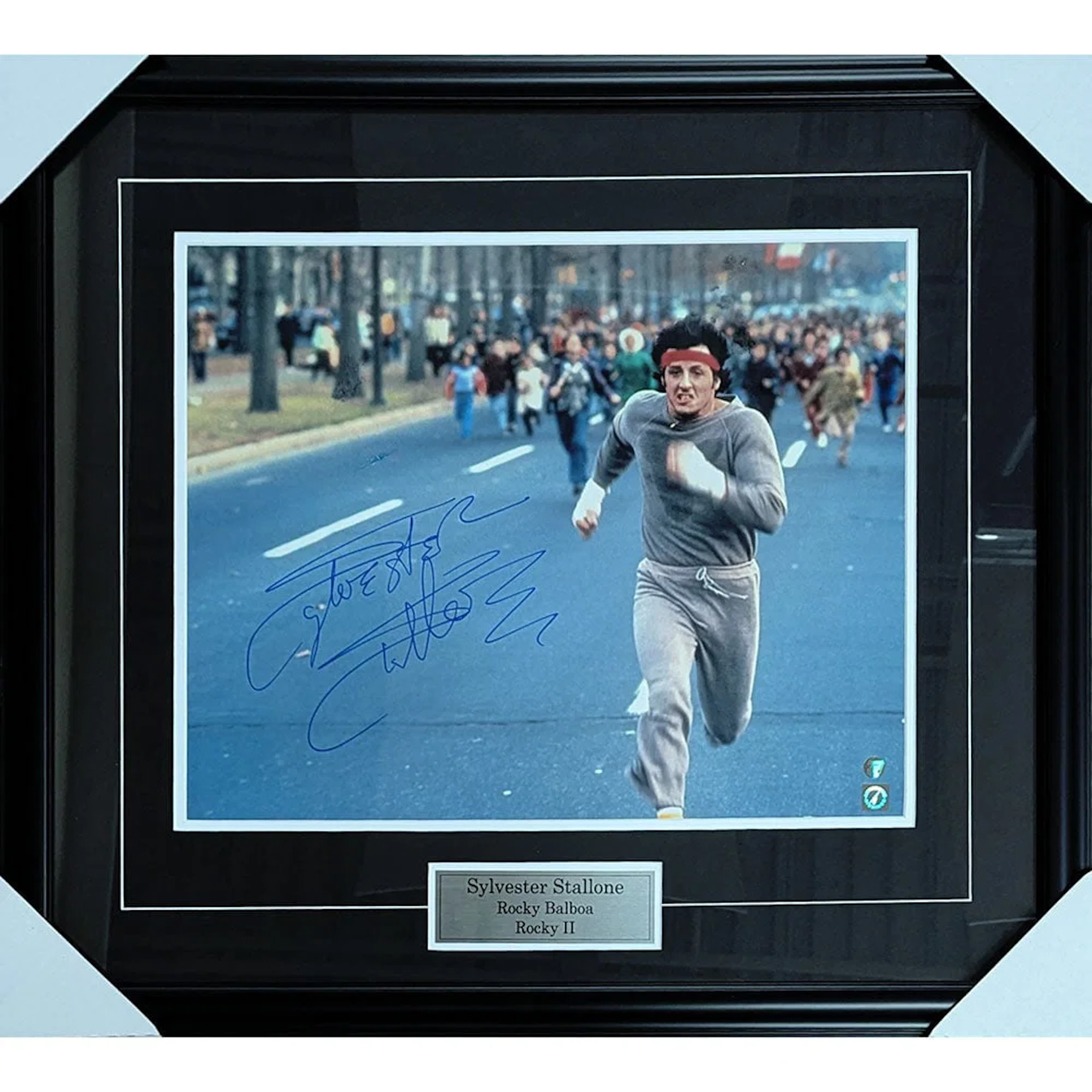 Sylvester Stallone Framed Autographed "Rocky II" 16X20 Photo