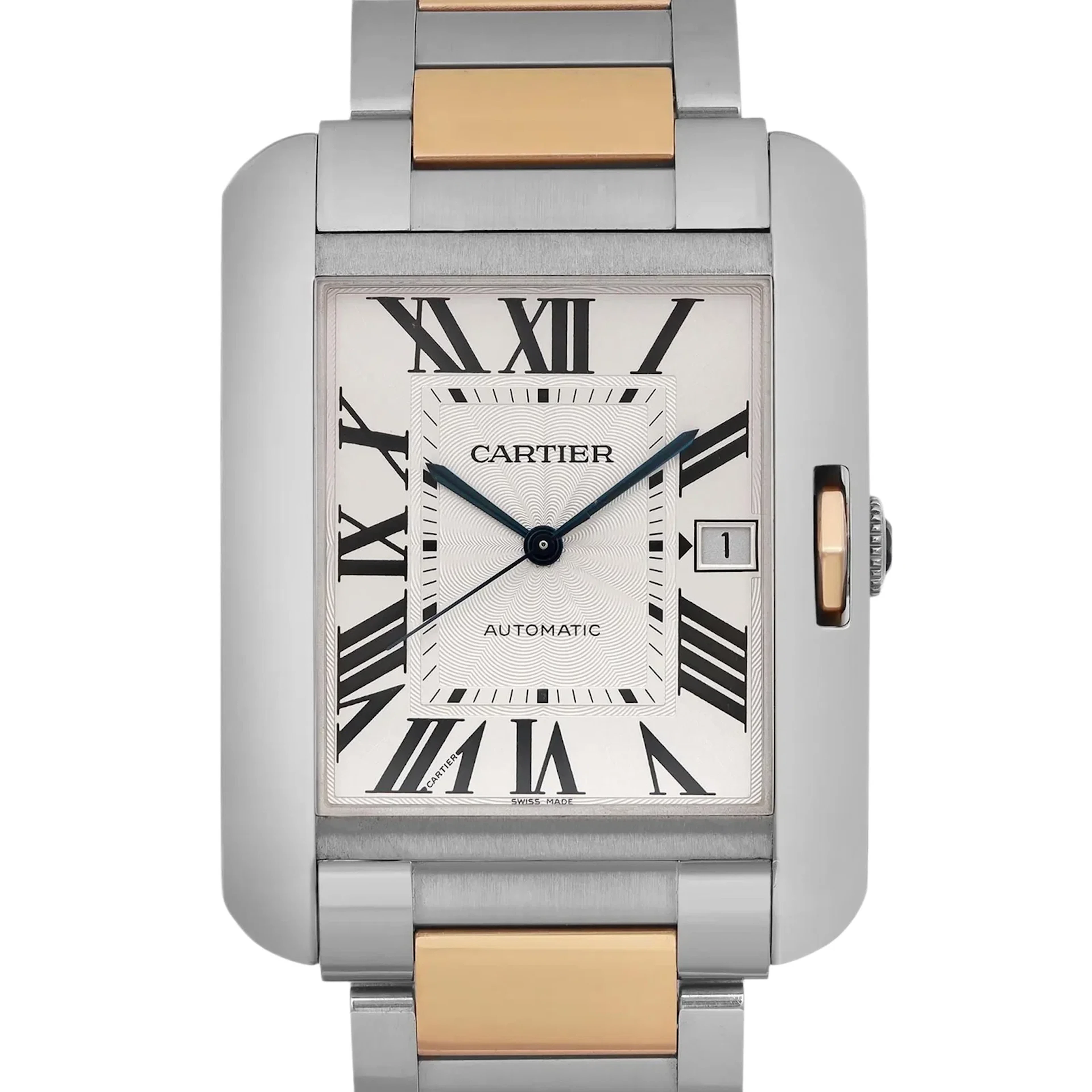 Cartier Tank Anglaise XL 18K Rose Gold Watch