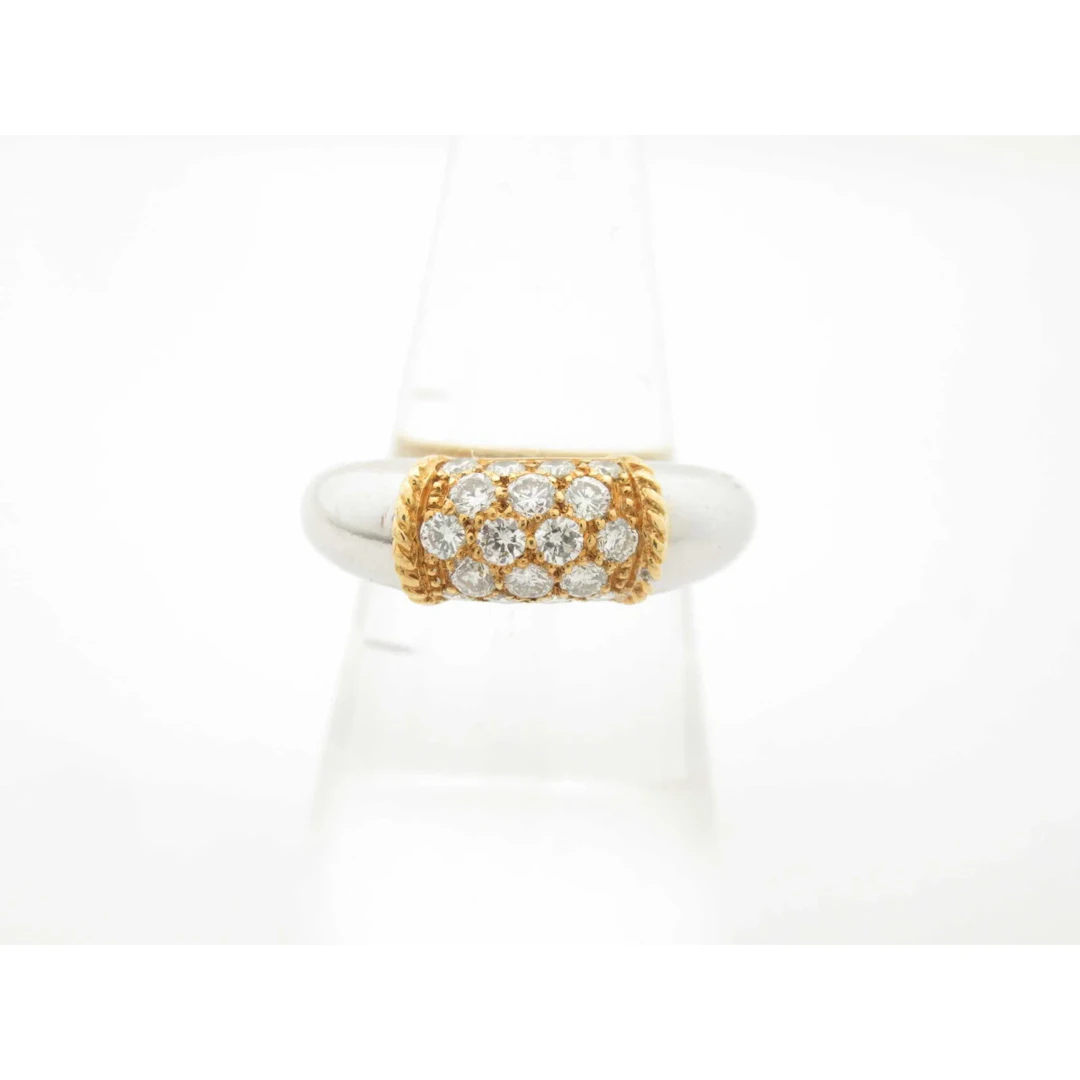 Van Cleef & Arpels Vintage Philippine Diamond 18K Yellow & White Gold