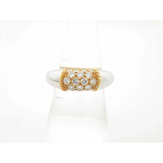 Van Cleef & Arpels Vintage Philippine Diamond 18K Yellow & White Gold