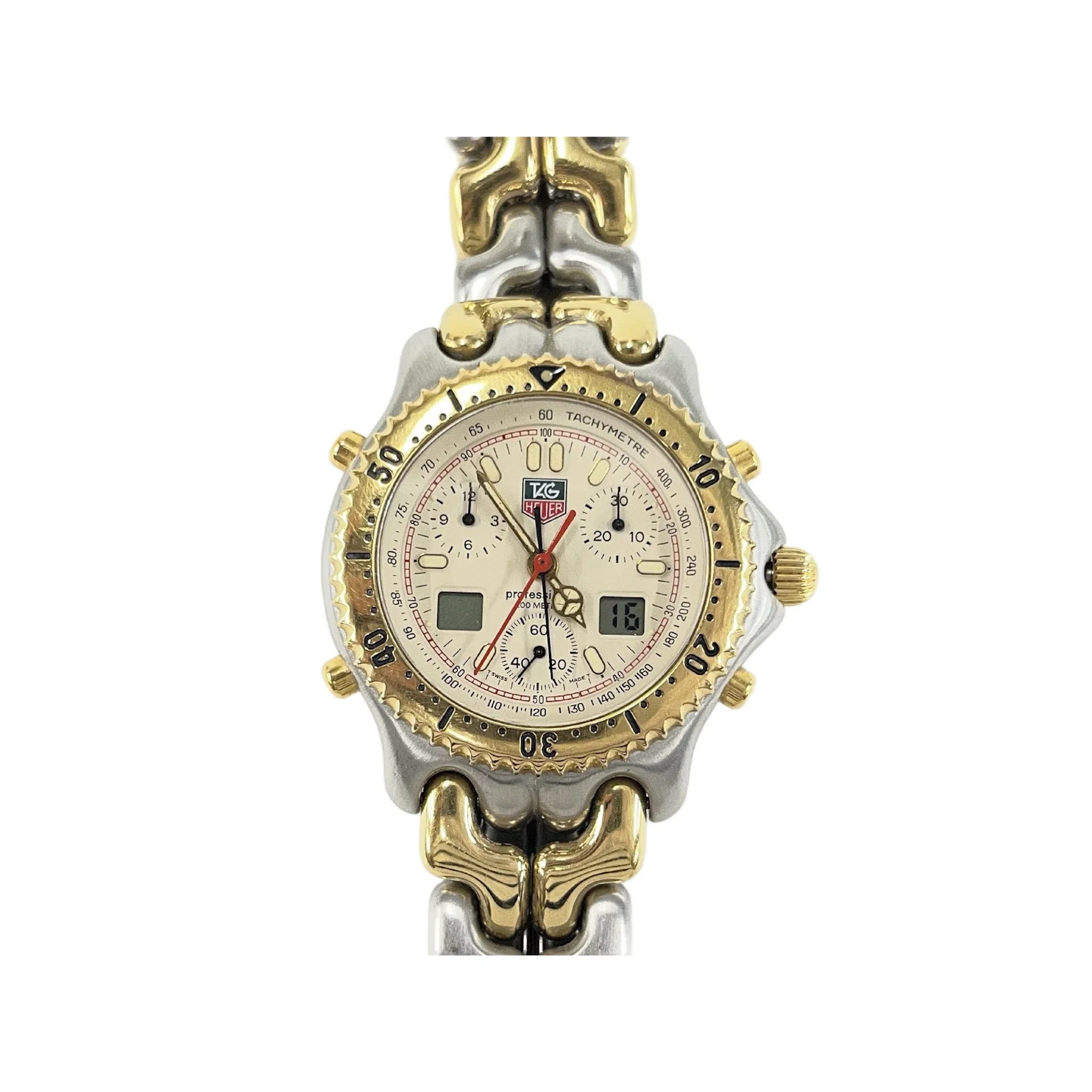 TAG Heuer CG11230 V11492 Quartz Mens Watch with Tachymeter