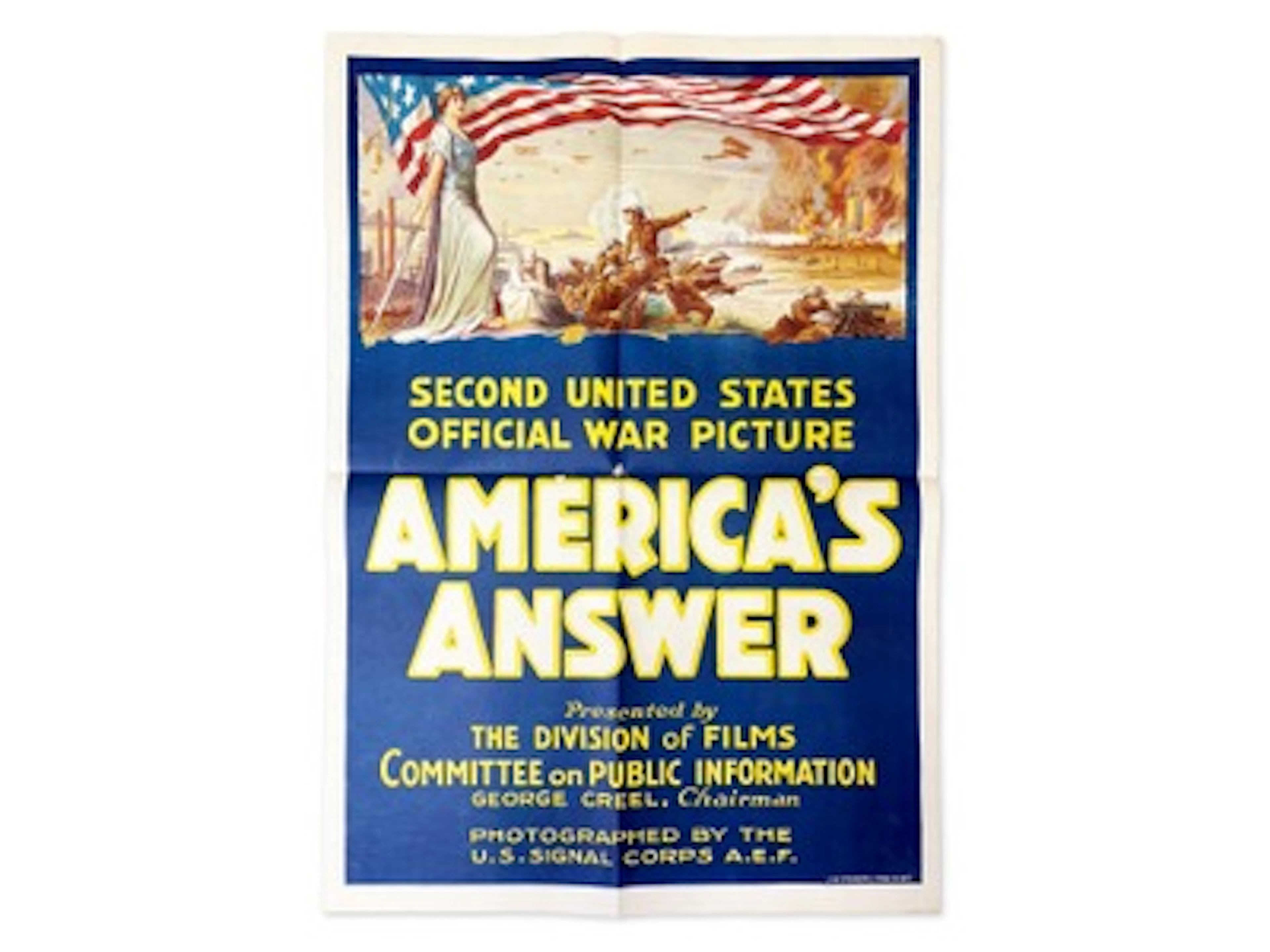 WWI America's Answer Film Poster