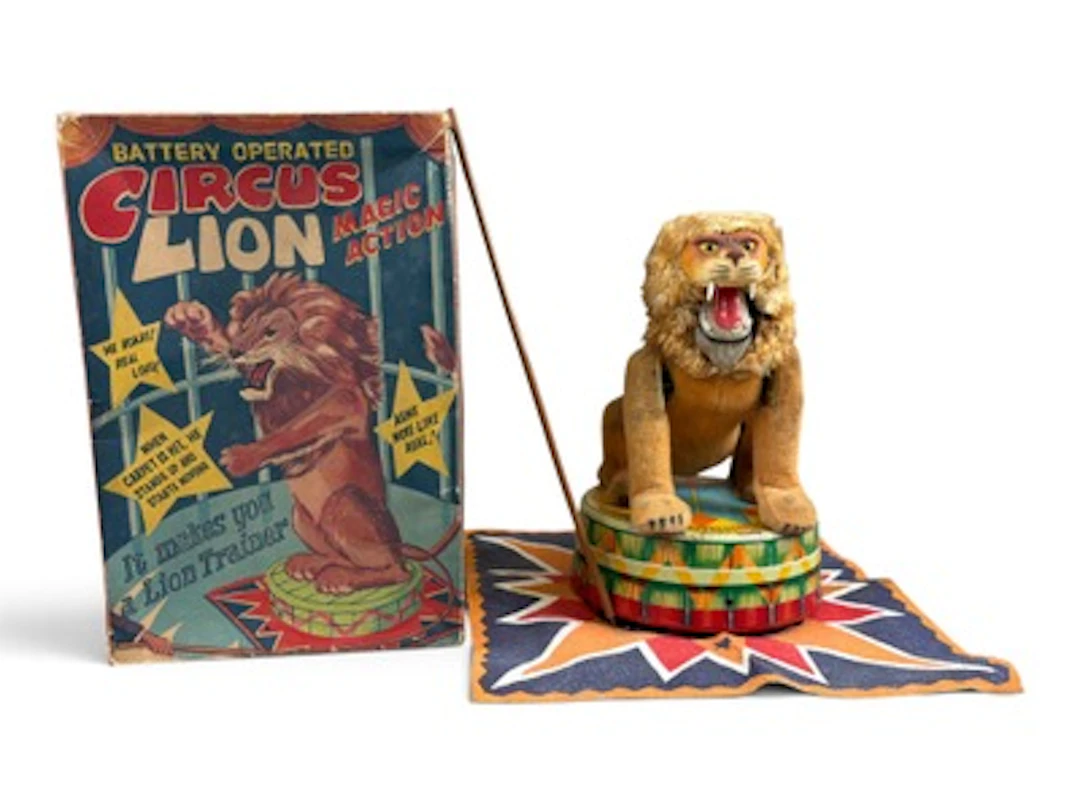 Japanese Circus Lion Toy