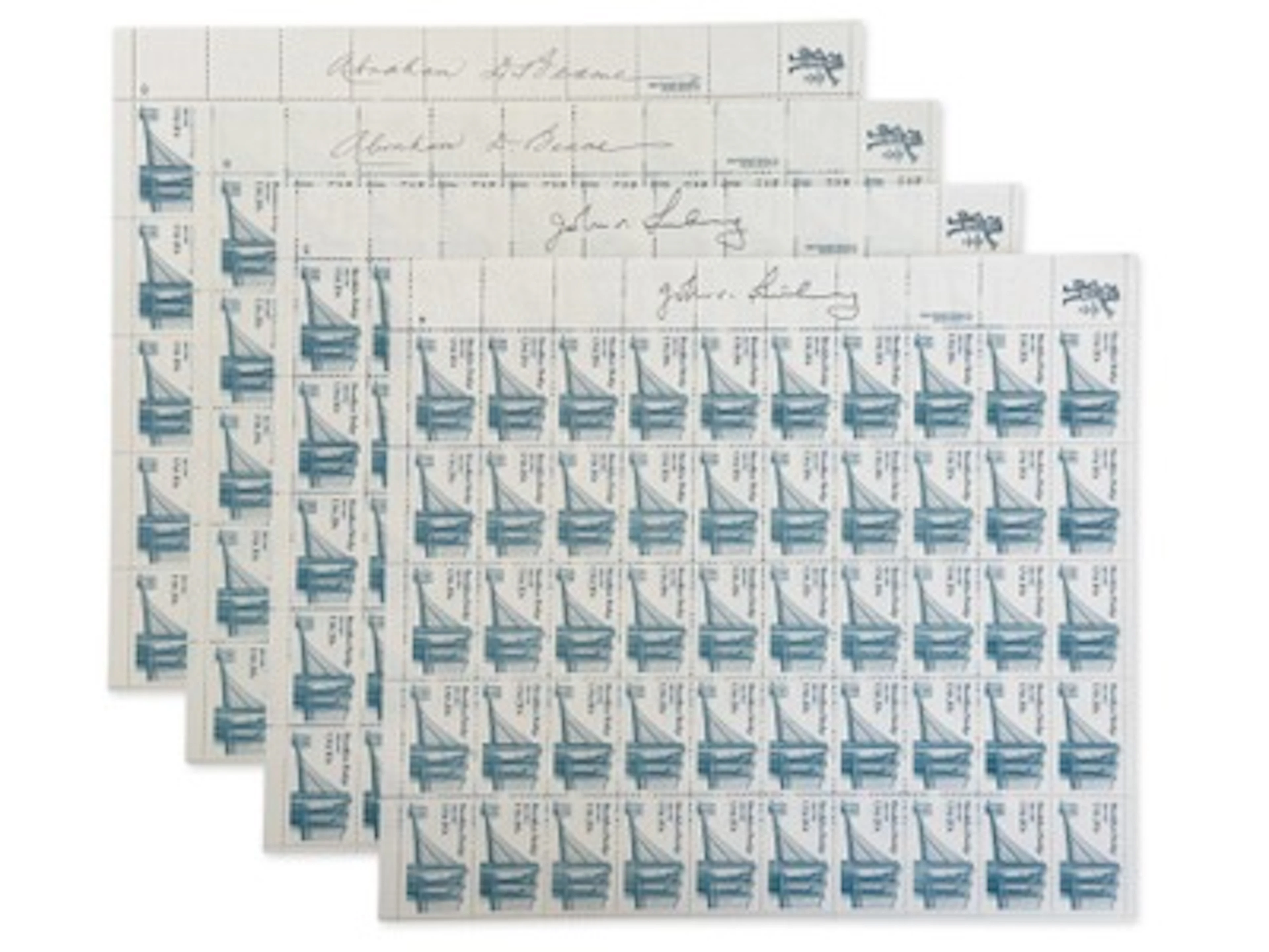 Political Signed Letters & Stamp Sheets