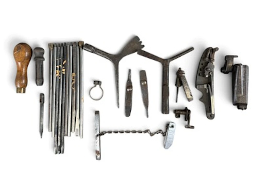 (20)+ Antique Firearm Tools and Parts