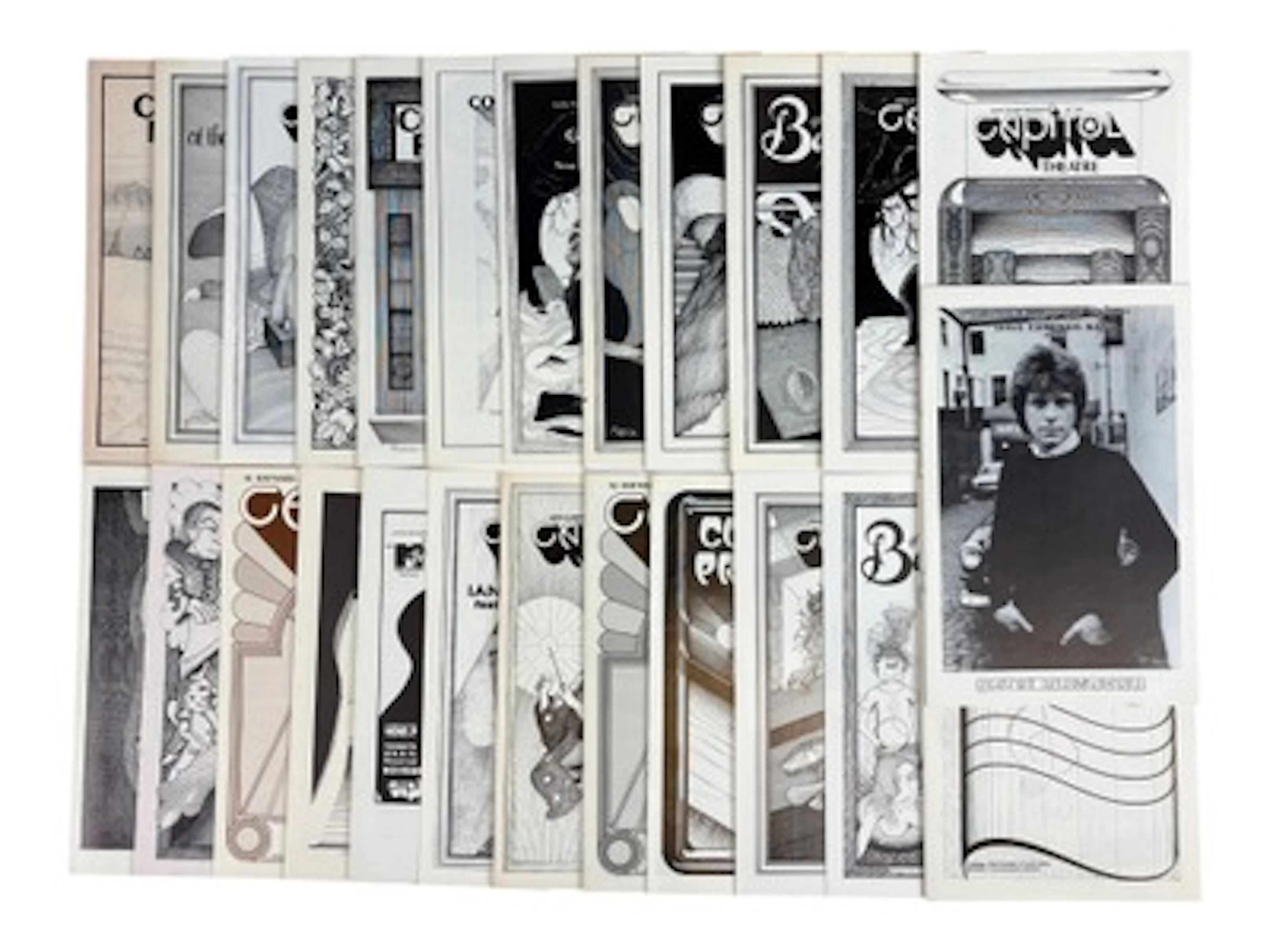 (25) 1970s-80s Concert Handbills