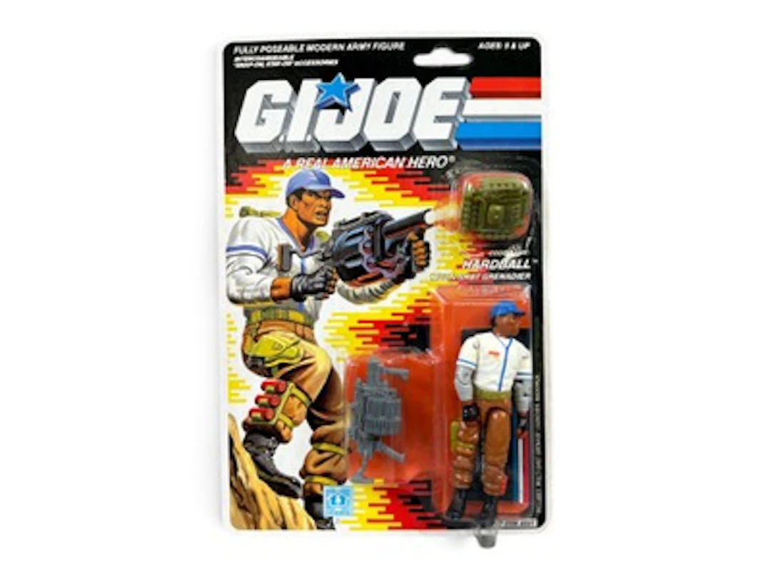 1988 MOC GI Joe Hardball Figure, 32 Back