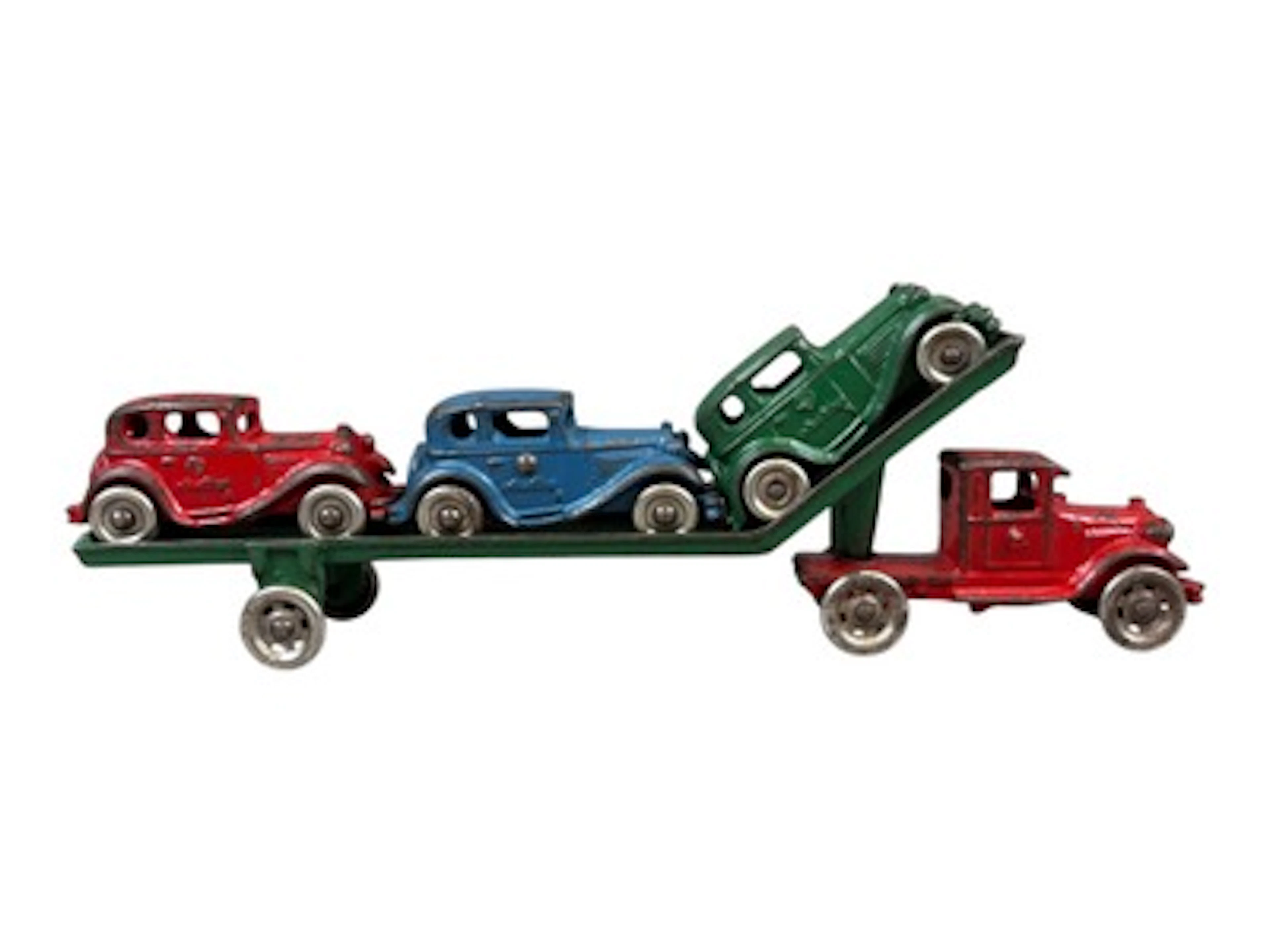 A.C. Williams Cast Iron Austin Car Carrier
