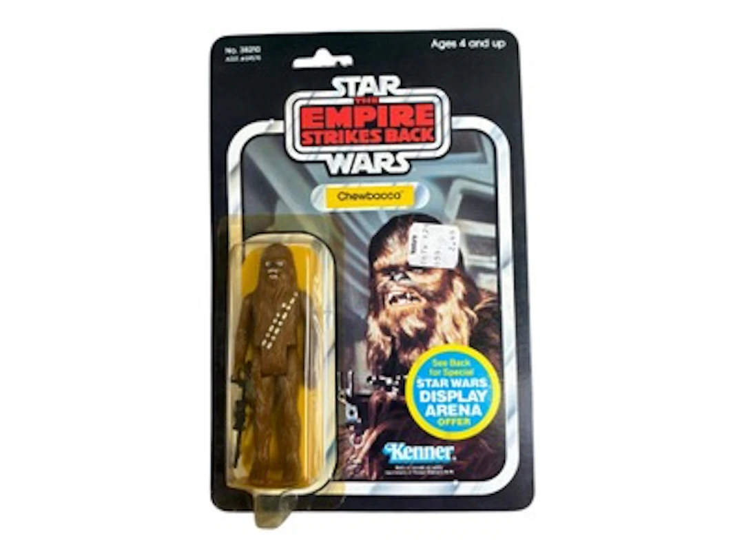 1981 MOC Star Wars ESB Chewbacca, 45 Back Sticker
