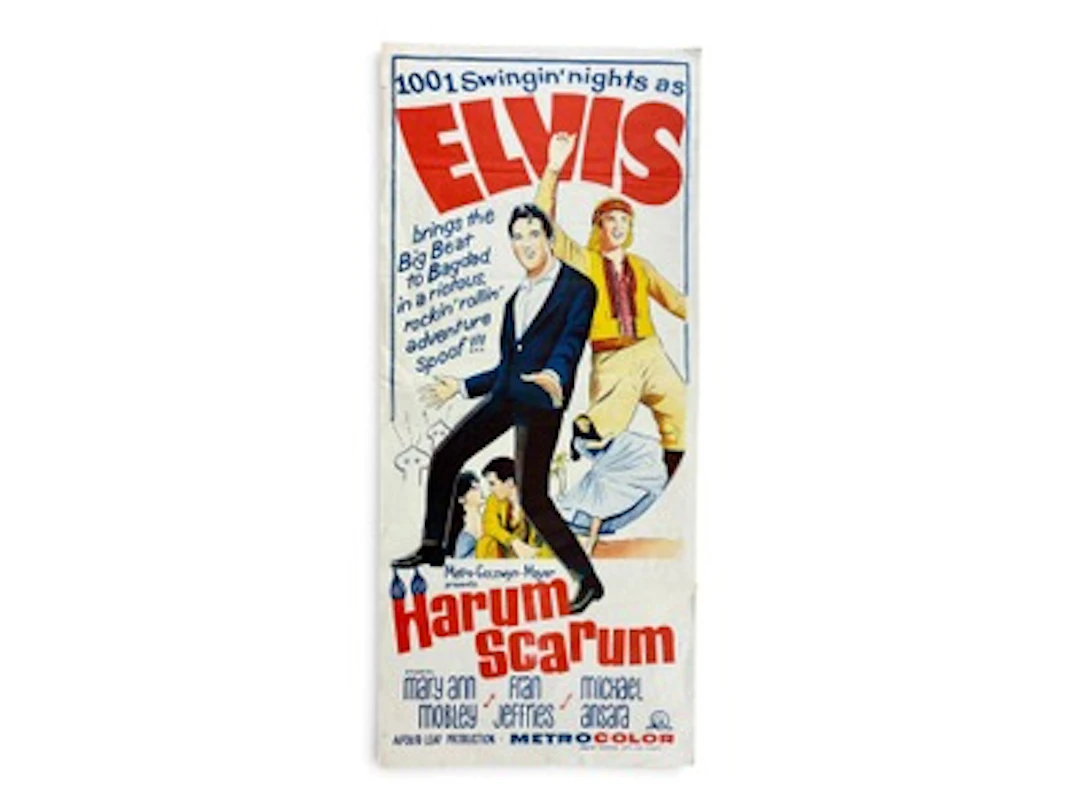 (4) Elvis Presley Australian Daybill Posters