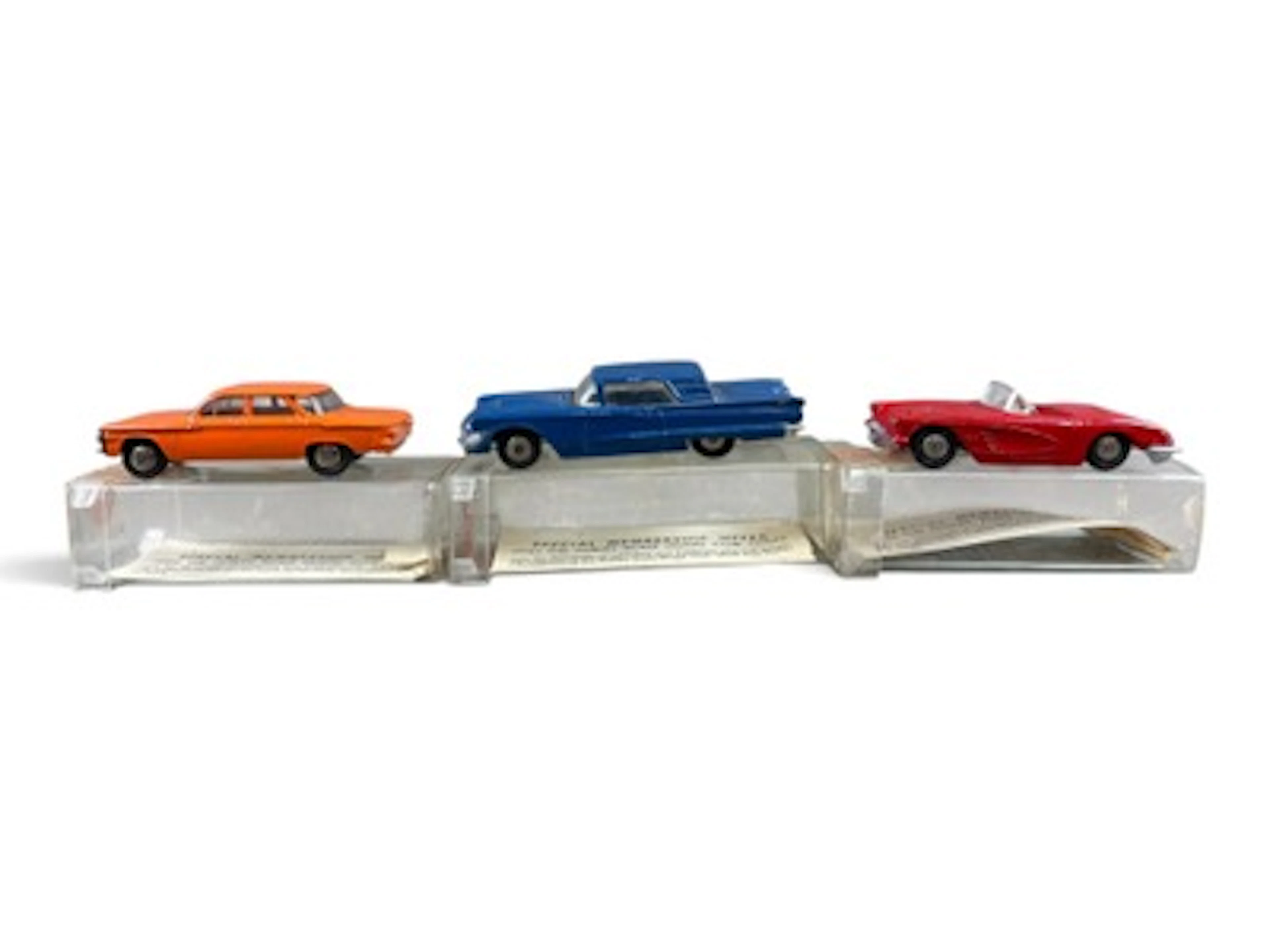 3 LN Boxed 1961 Hubley Real Toy Vehicles