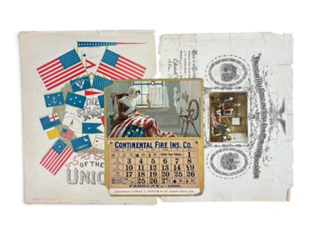 Betsy Ross Memorial Certificate & Calendar