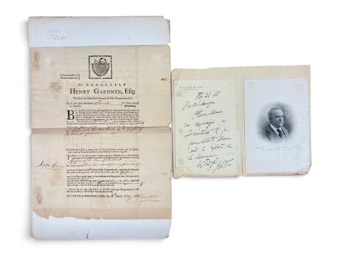 1782 Massachusetts Revolutionary War Tax Writ