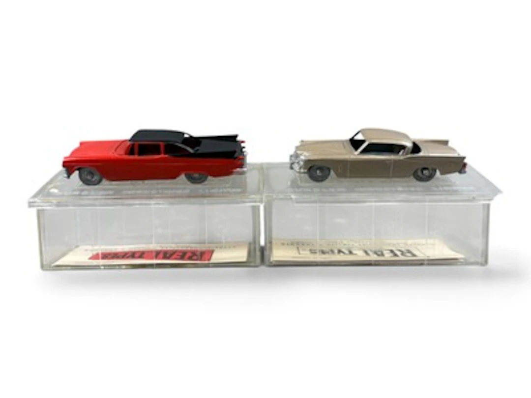 2 Scarce Boxed Hubley Real Toy Canadian Vehicles