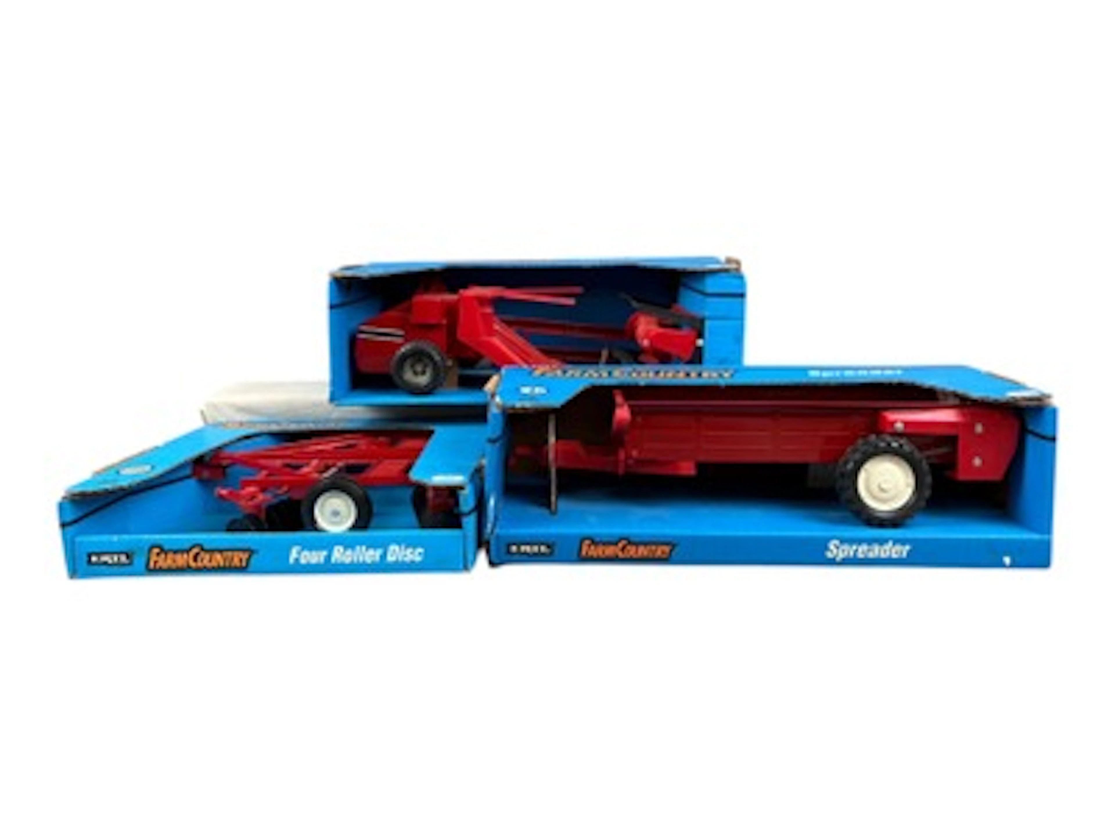 (3) New In Box Ertl Farm Country Toys