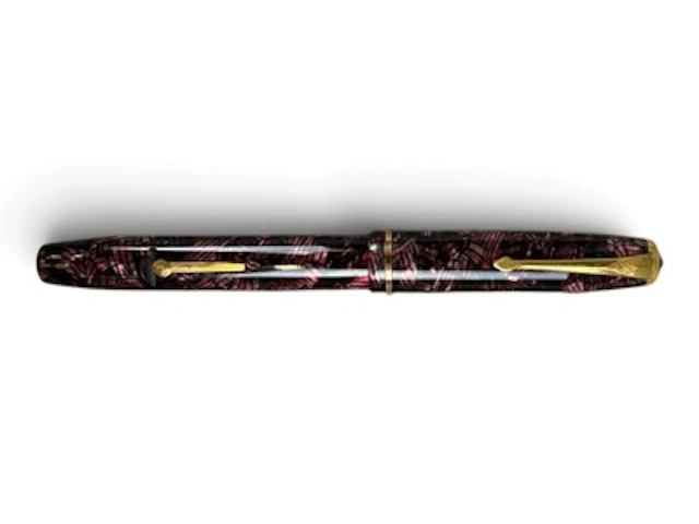 Conway Stewart 28 Burgundy Fountain Pen