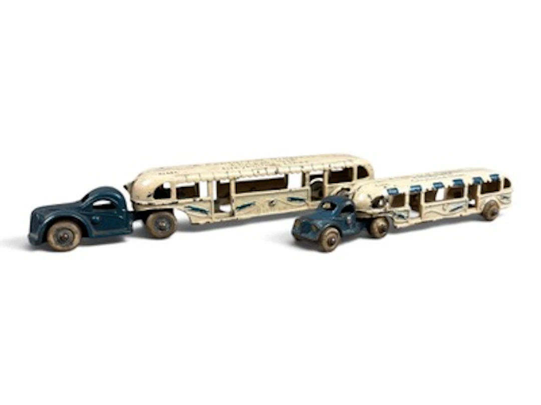 (2) Arcade Century of Progress Buses