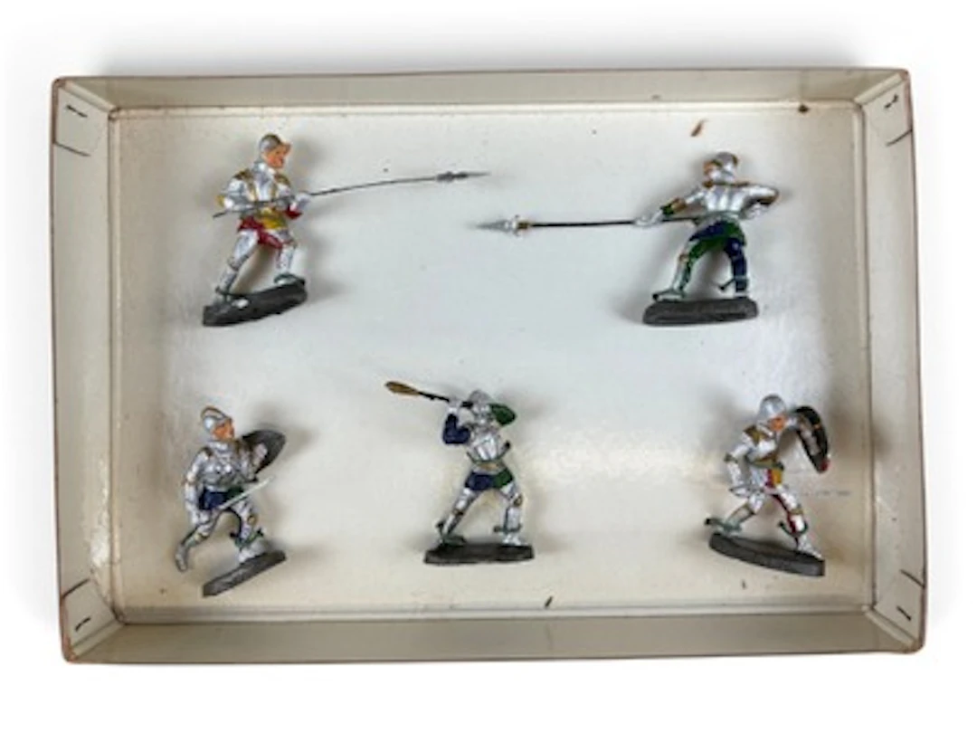 Elastolin (5) Knights Boxed Set