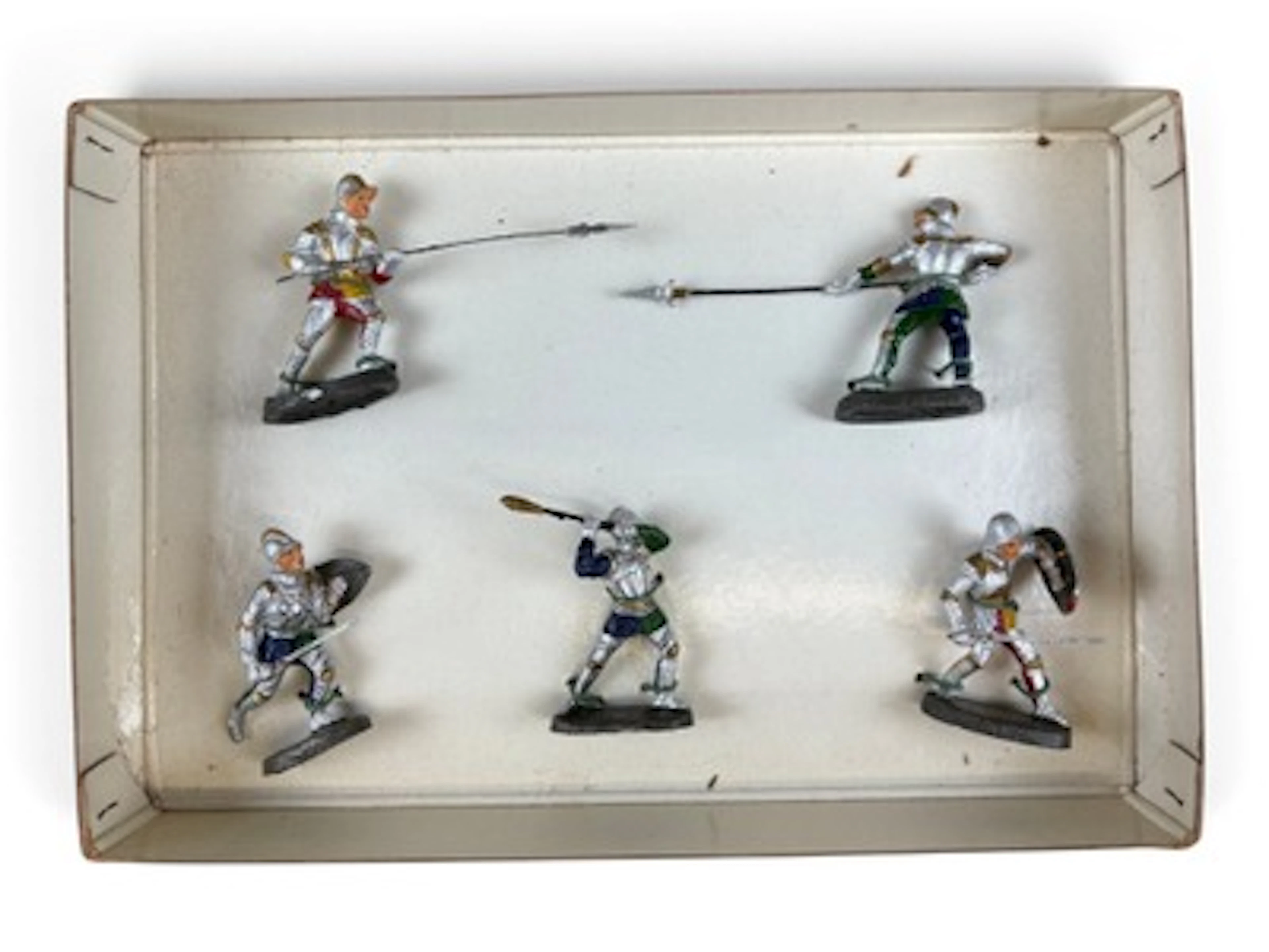 Elastolin (5) Knights Boxed Set