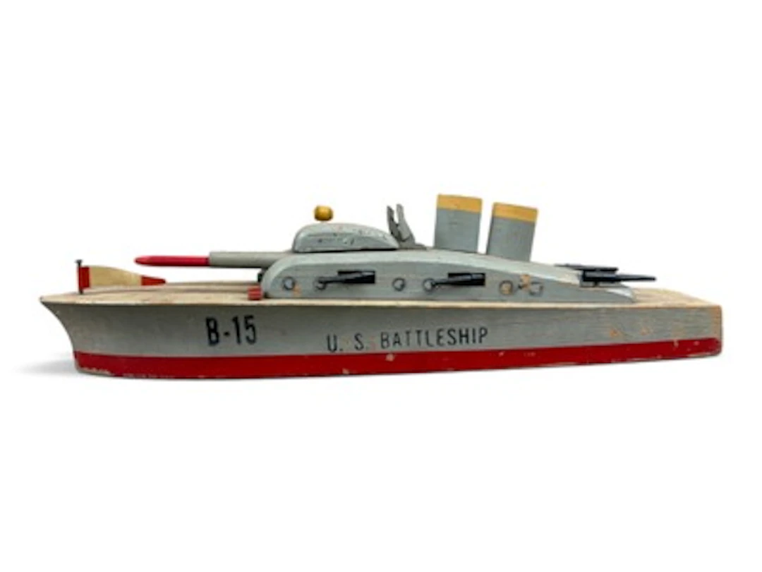 Boxed Keystone #222 US Shooting Battleship